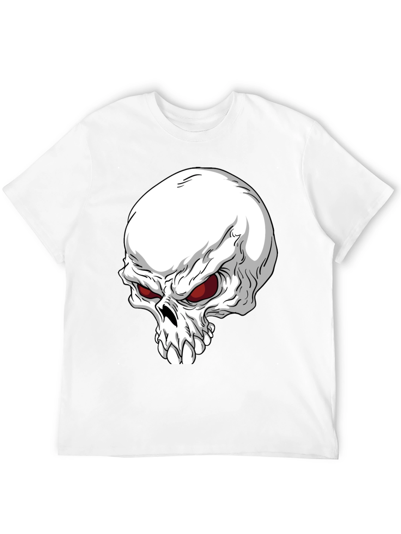 Skull Graphic T-Shirt - Mens Bold Style