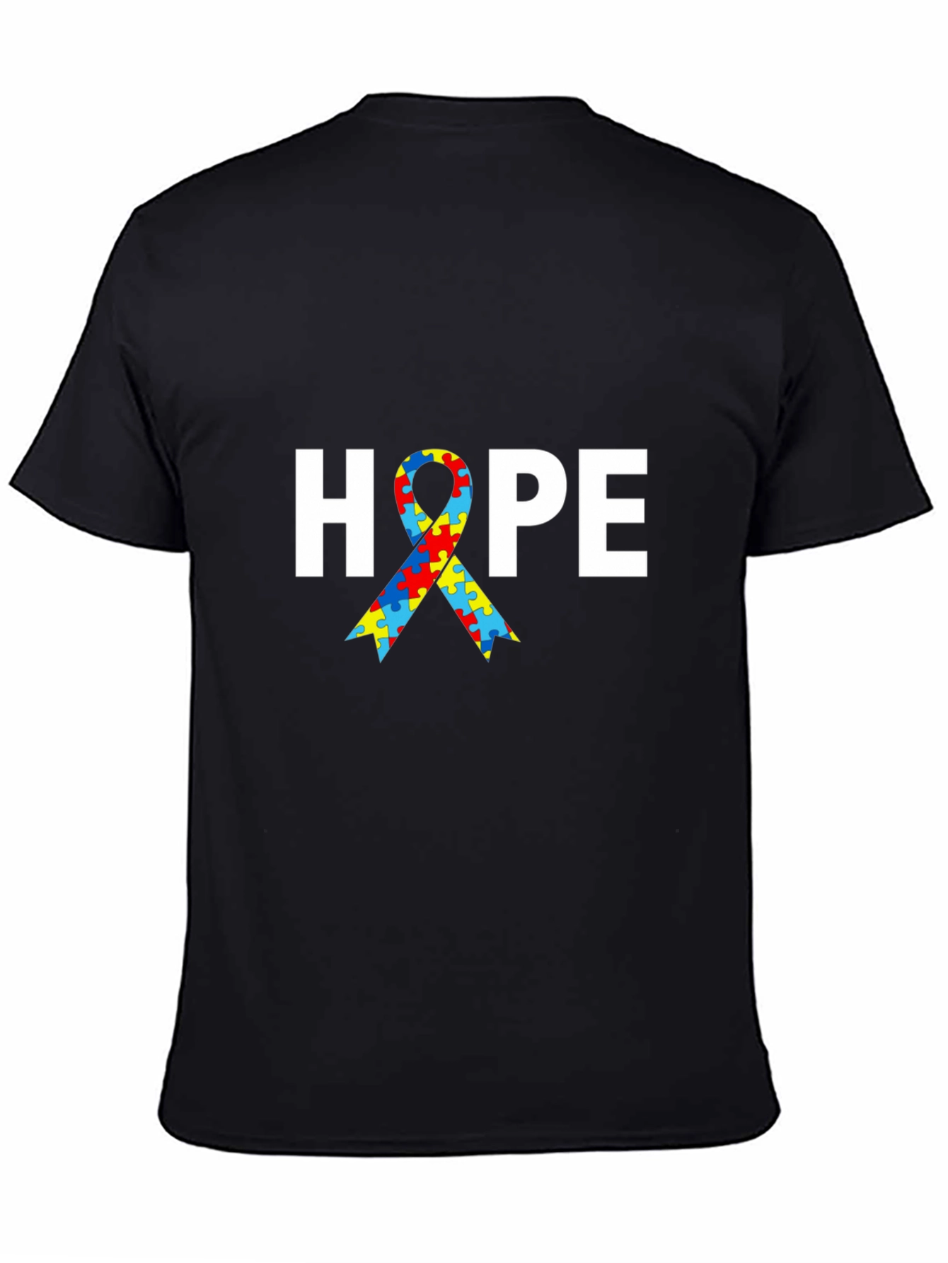 Autism Awareness Hope Ribbon T-Shirt