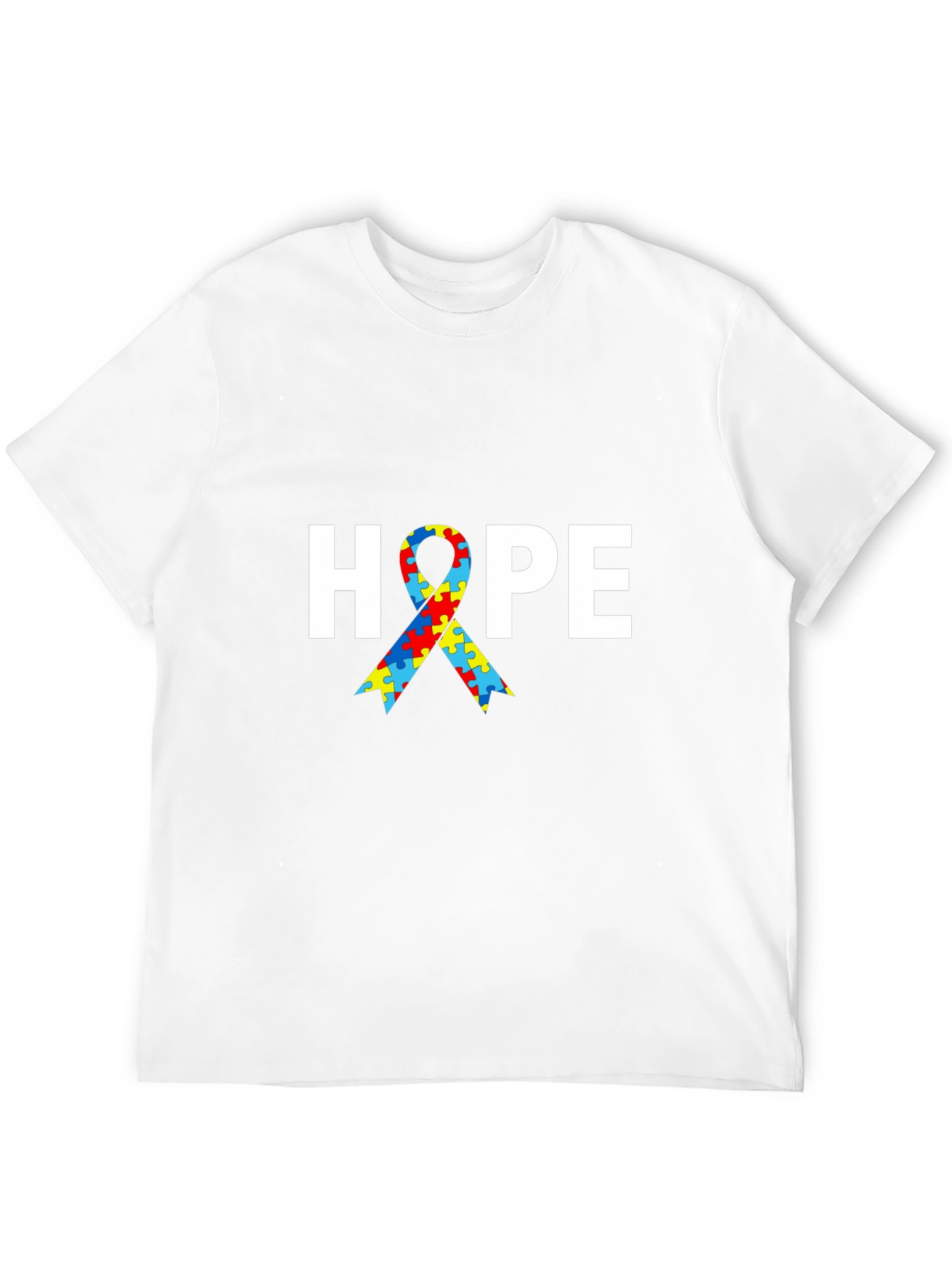 Autism Awareness Hope Ribbon T-Shirt