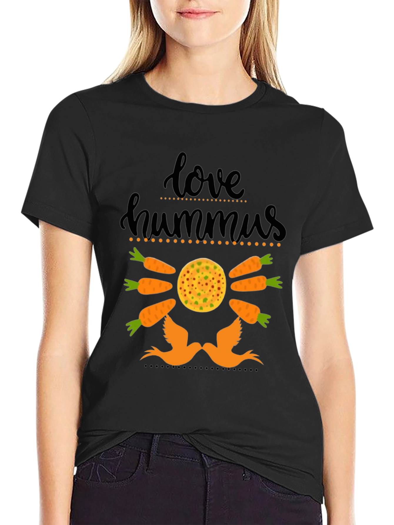 Love Hummus Graphic T-Shirt
