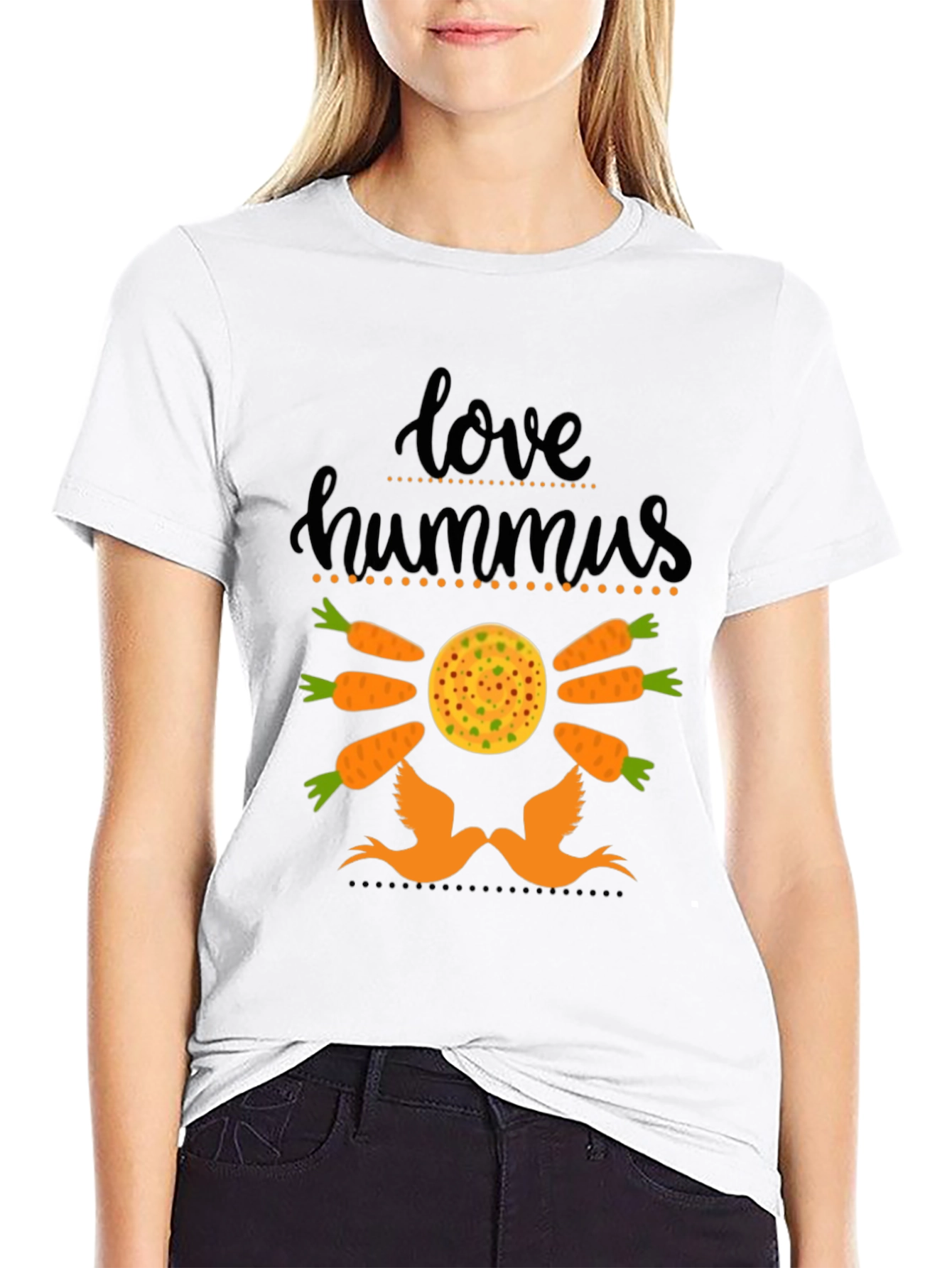 Love Hummus Graphic T-Shirt