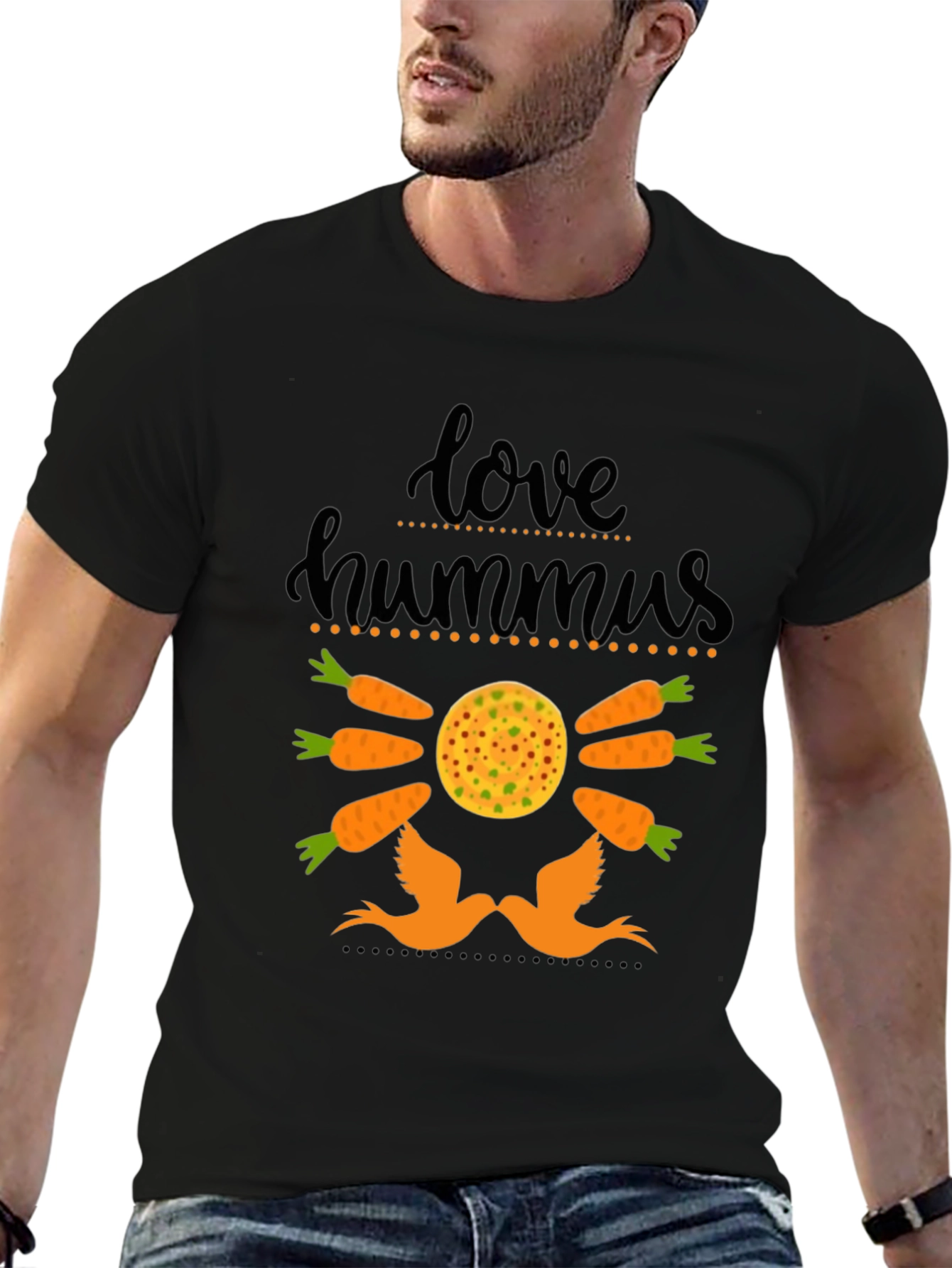 Love Hummus Graphic T-Shirt
