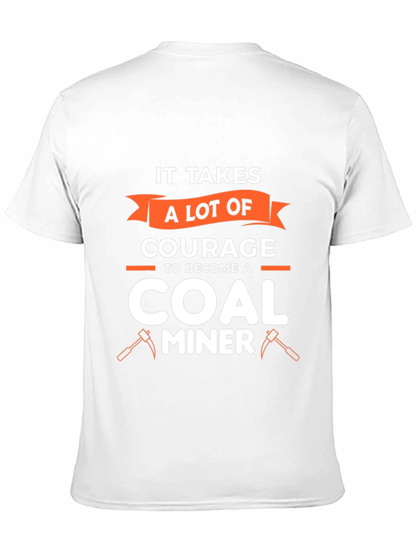 Courage Coal Miner Graphic Tee - Black
