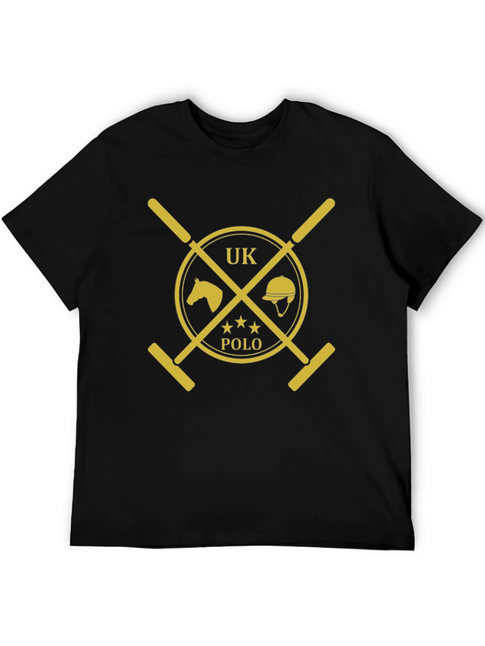 UK Polo Graphic Tee - Classic Style
