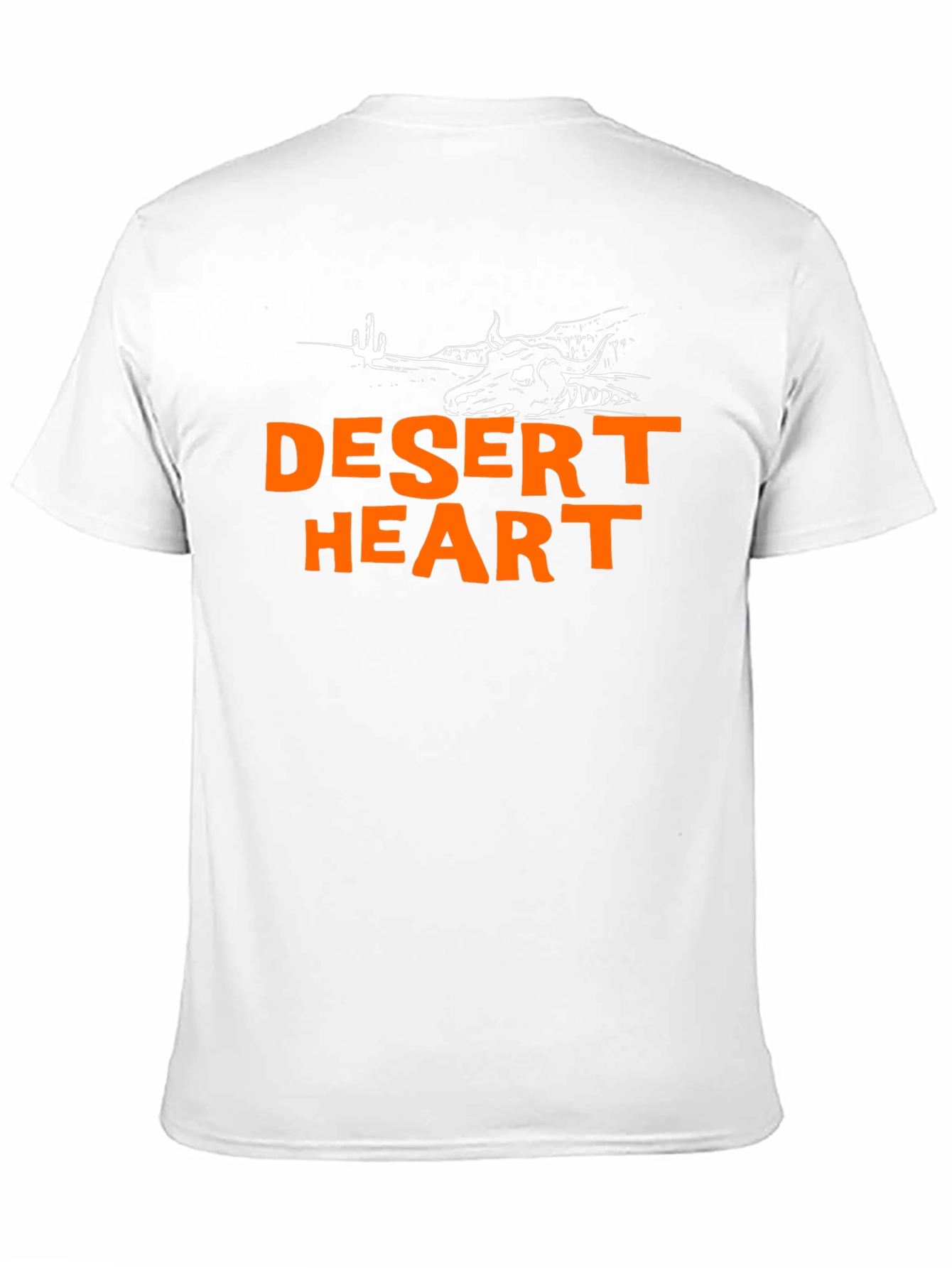 Desert Heart Graphic Black T-Shirt