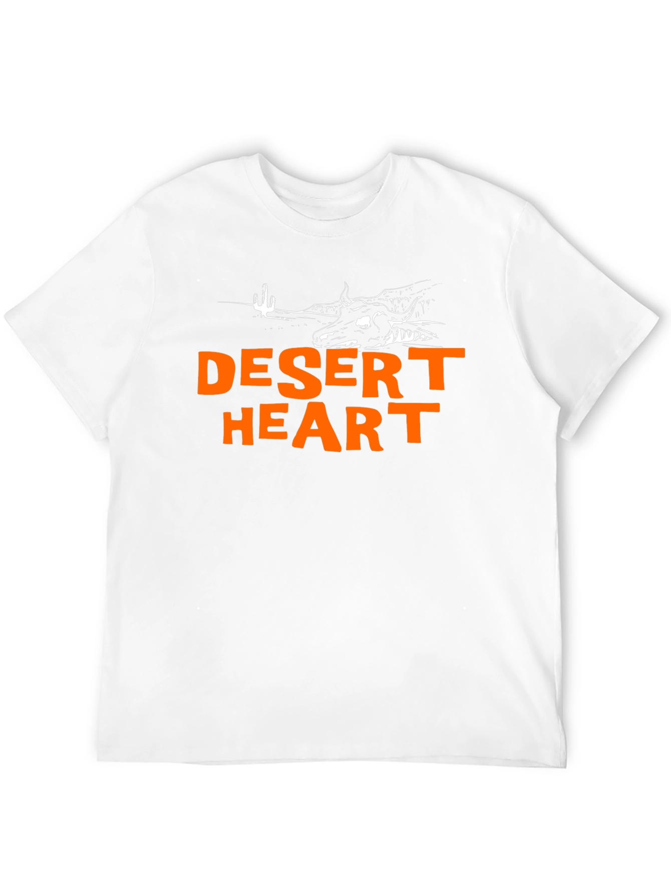 Desert Heart Graphic Black T-Shirt