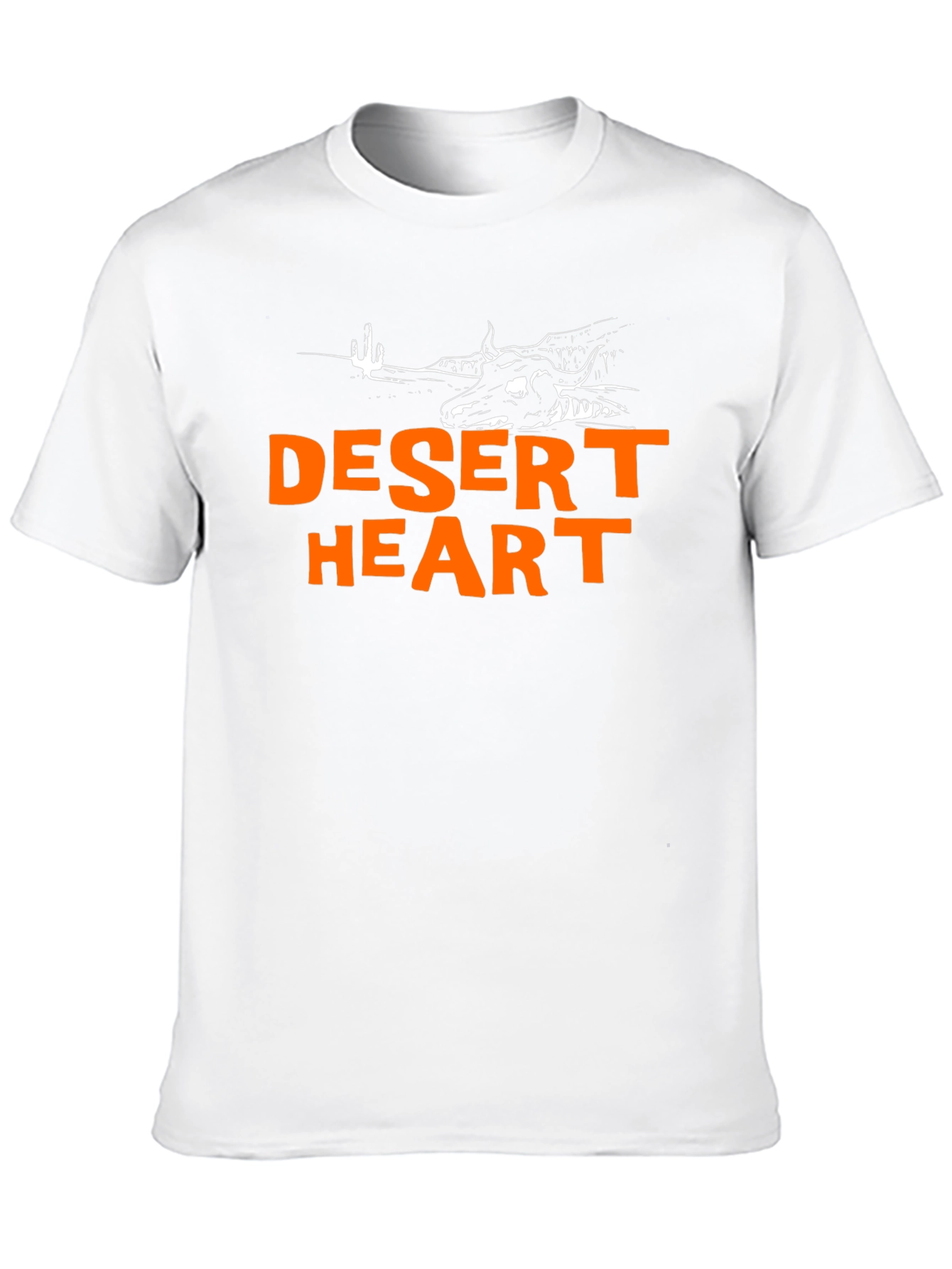 Desert Heart Graphic Black T-Shirt