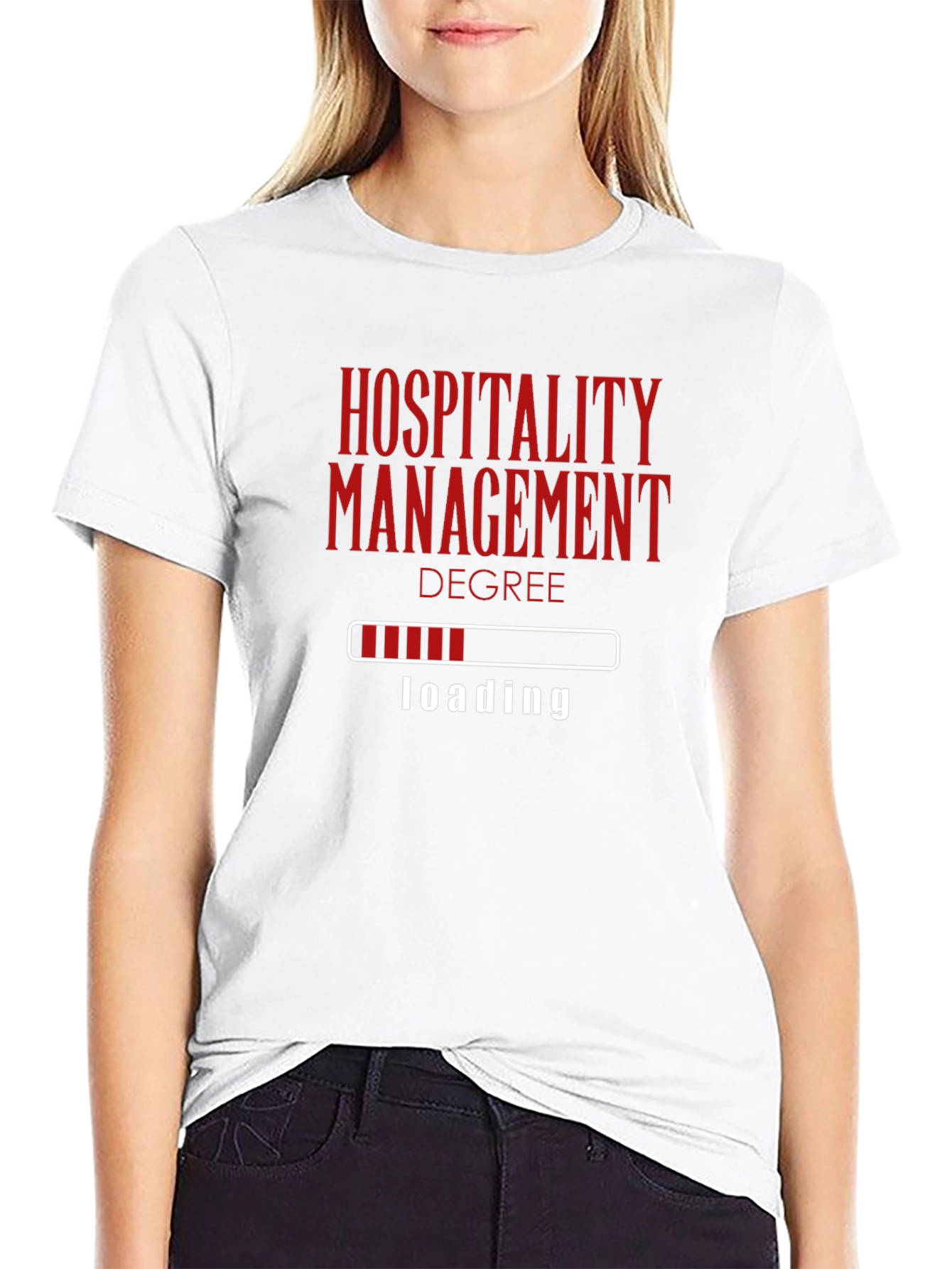 Hospitality Degree Loading T-Shirt