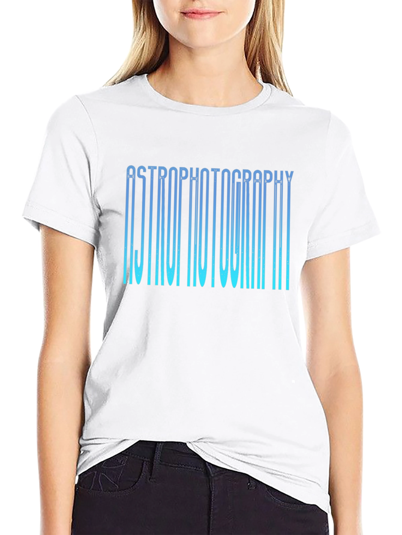 Astrophotography Black Graphic Tee