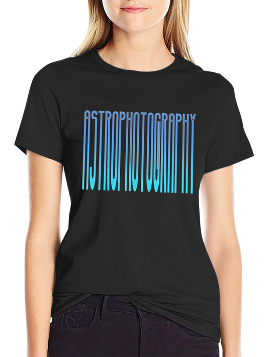 Astrophotography Black Graphic Tee