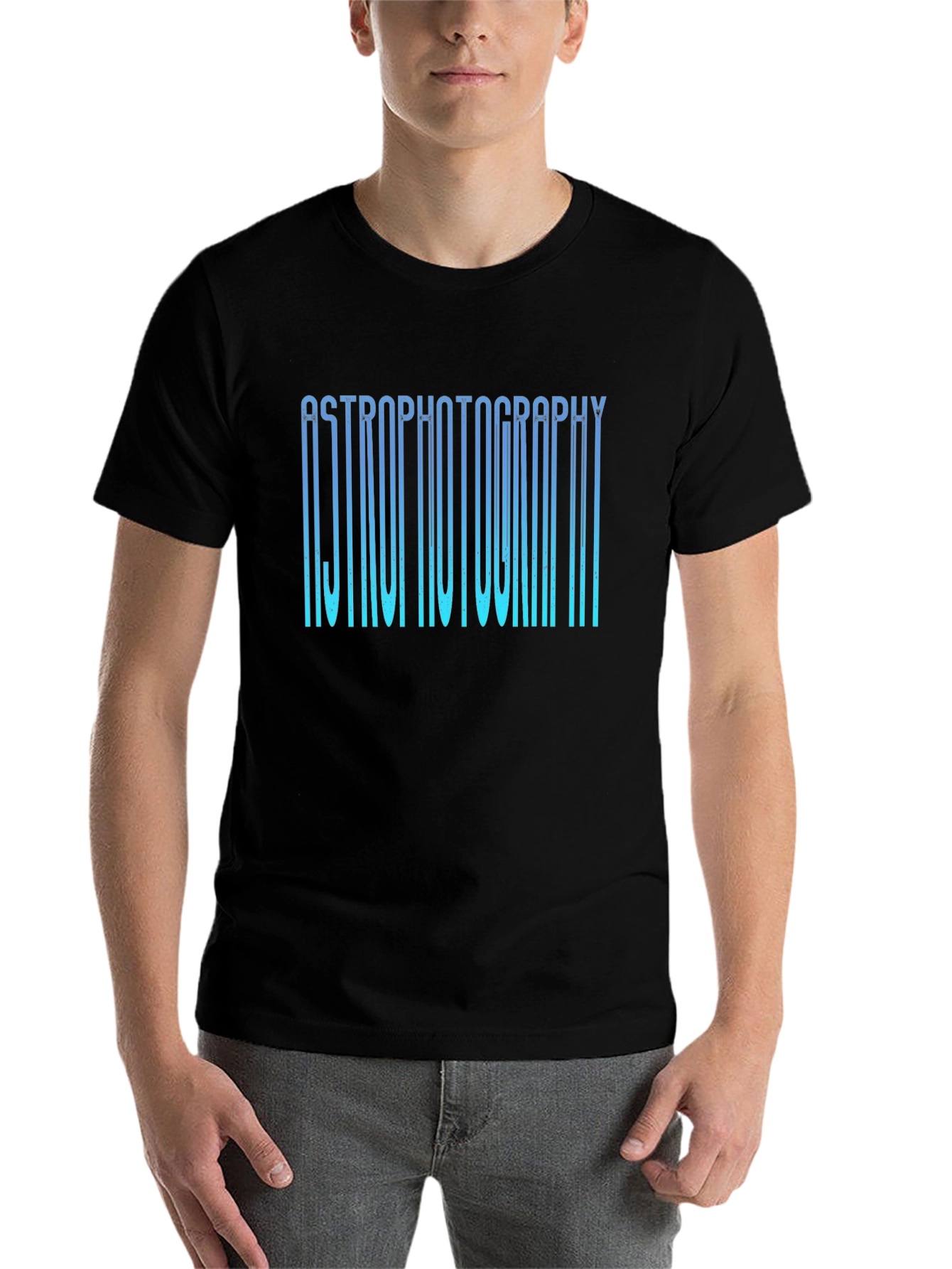 Astrophotography Black Graphic Tee