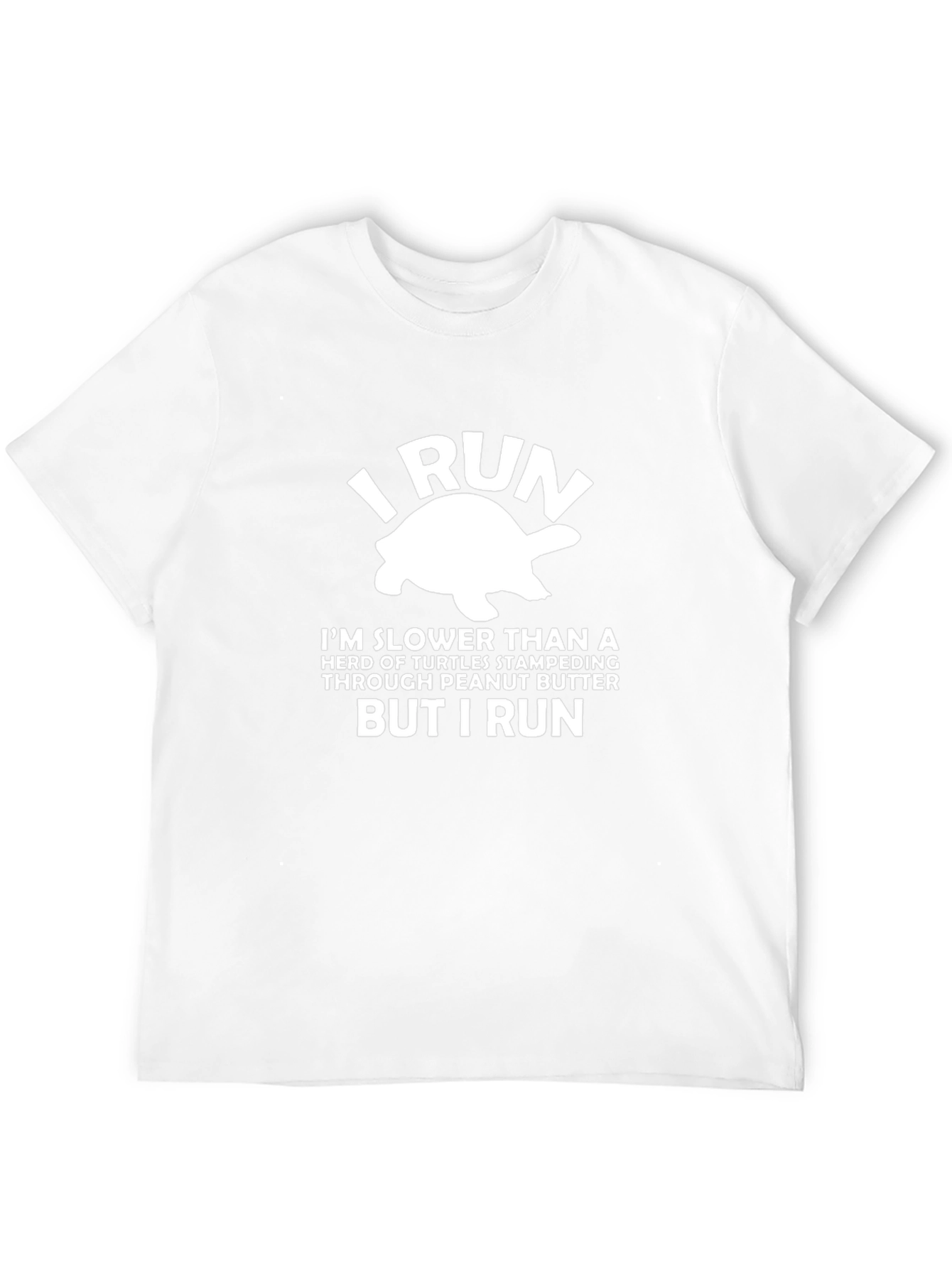 I Run Turtle Graphic Tee