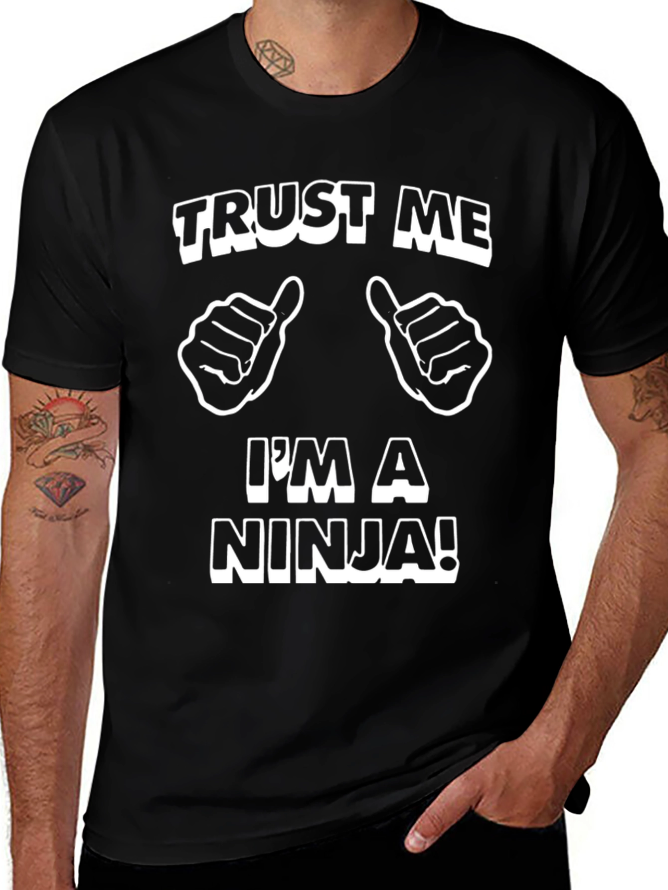 Trust Me Im A Ninja! Graphic Novelty Tee