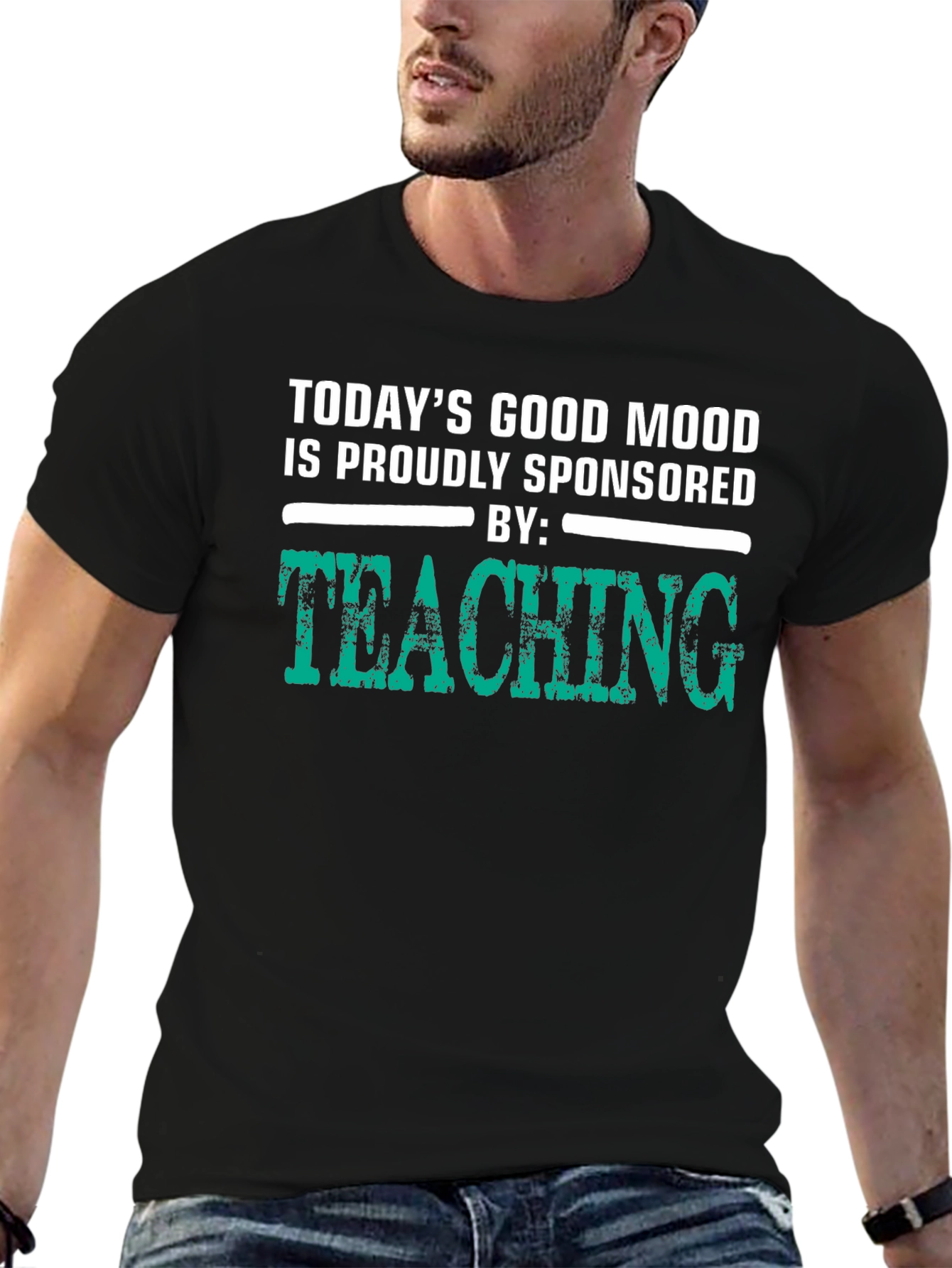 Teaching Sponsored Good Mood Graphic Tee