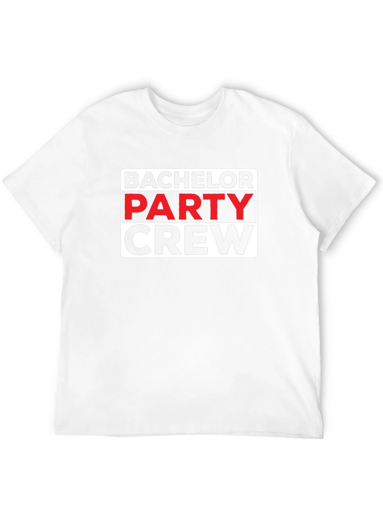 Bachelor Party Crew Graphic T-Shirt