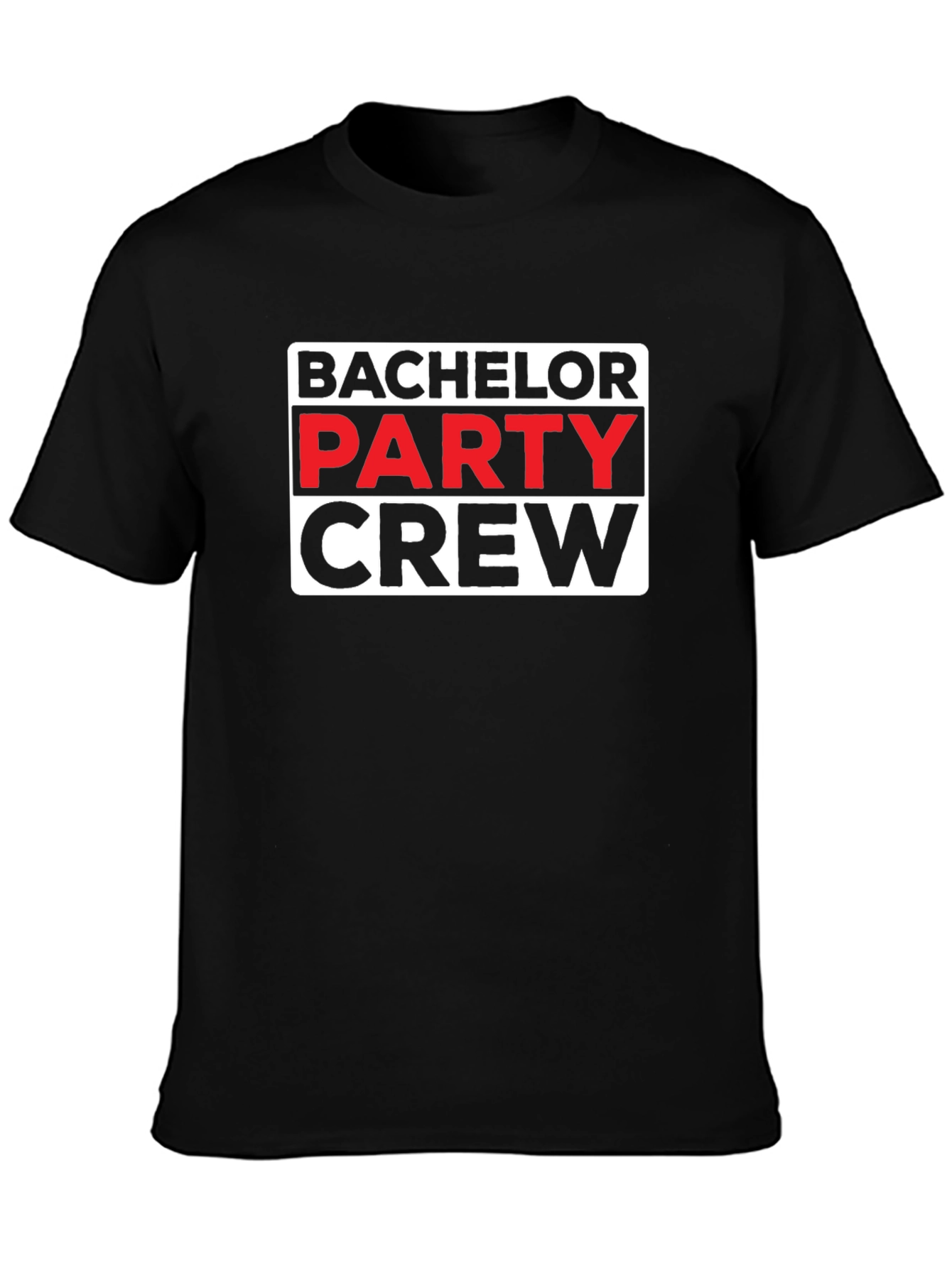 Bachelor Party Crew Graphic T-Shirt