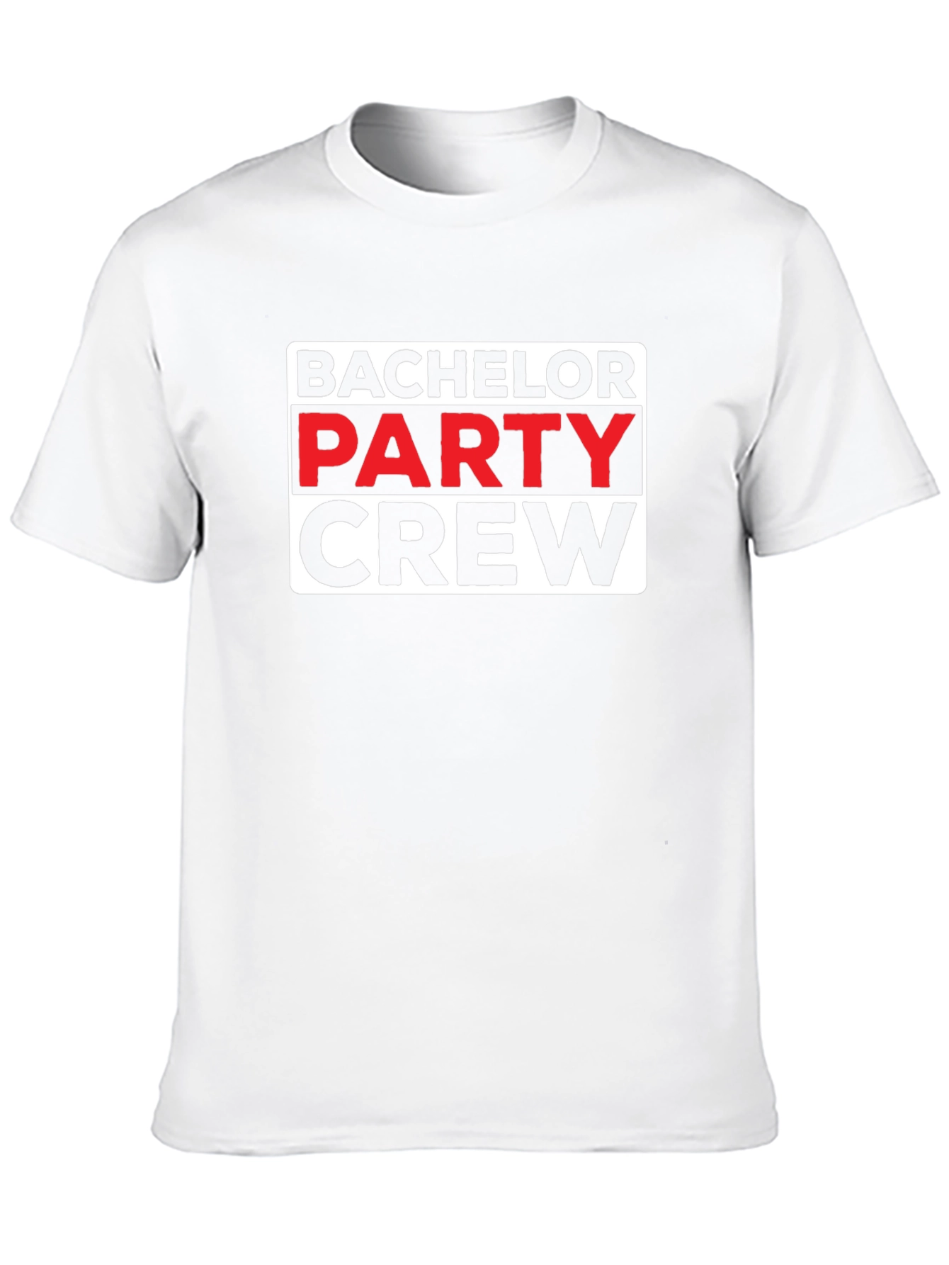 Bachelor Party Crew Graphic T-Shirt