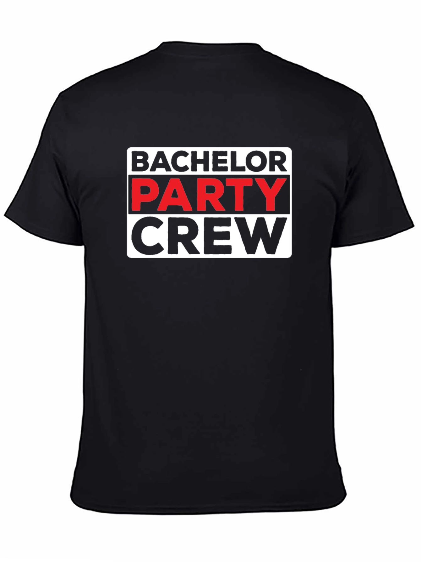 Bachelor Party Crew Graphic T-Shirt