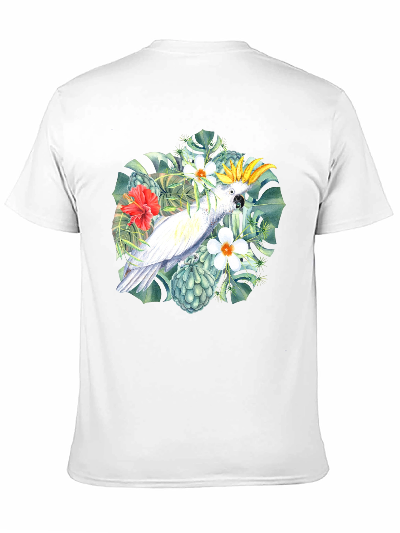Tropical Parrot T-Shirt - Island Vibes