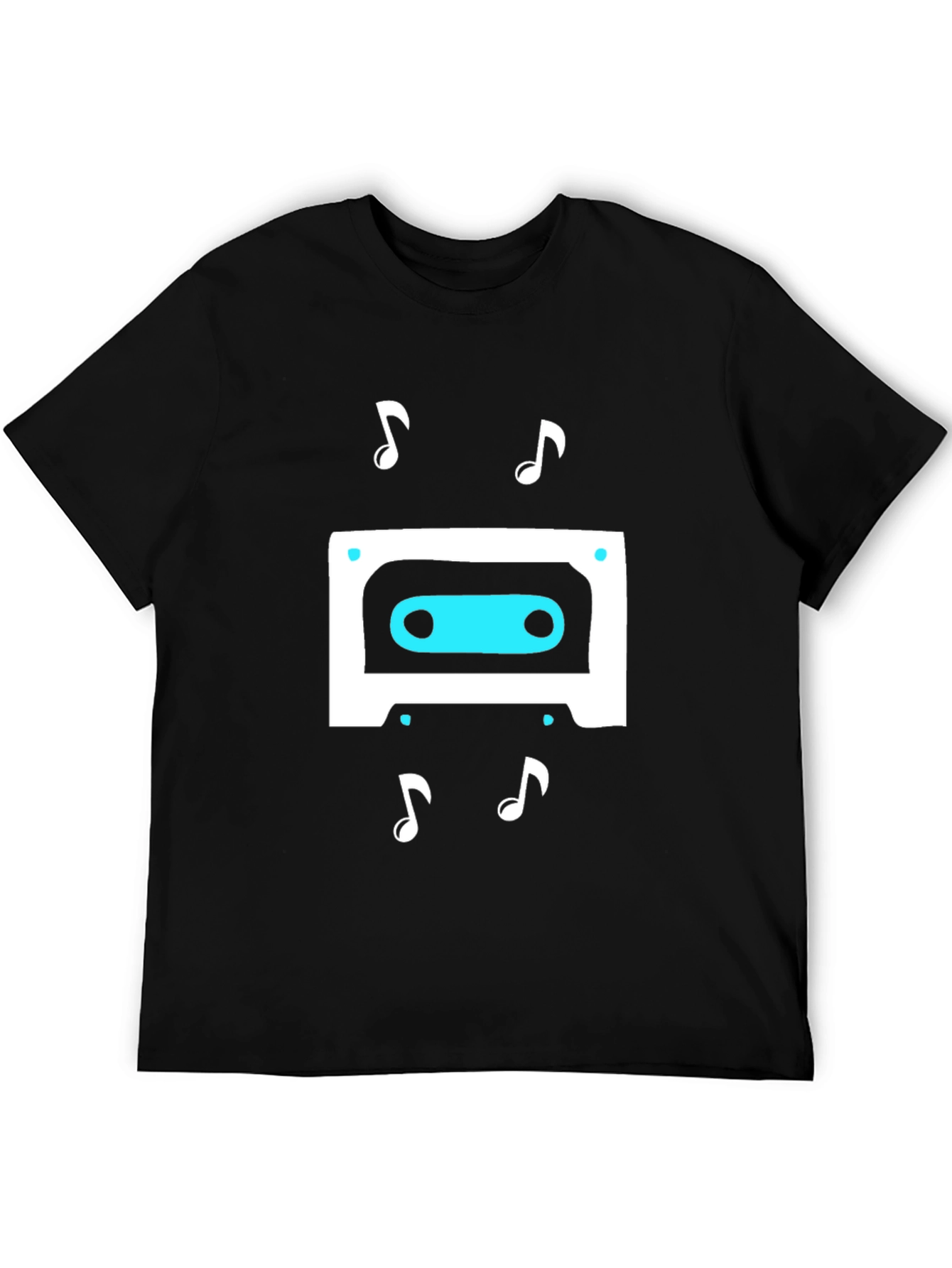 Retro Cassette Tape Music Graphic T-Shirt
