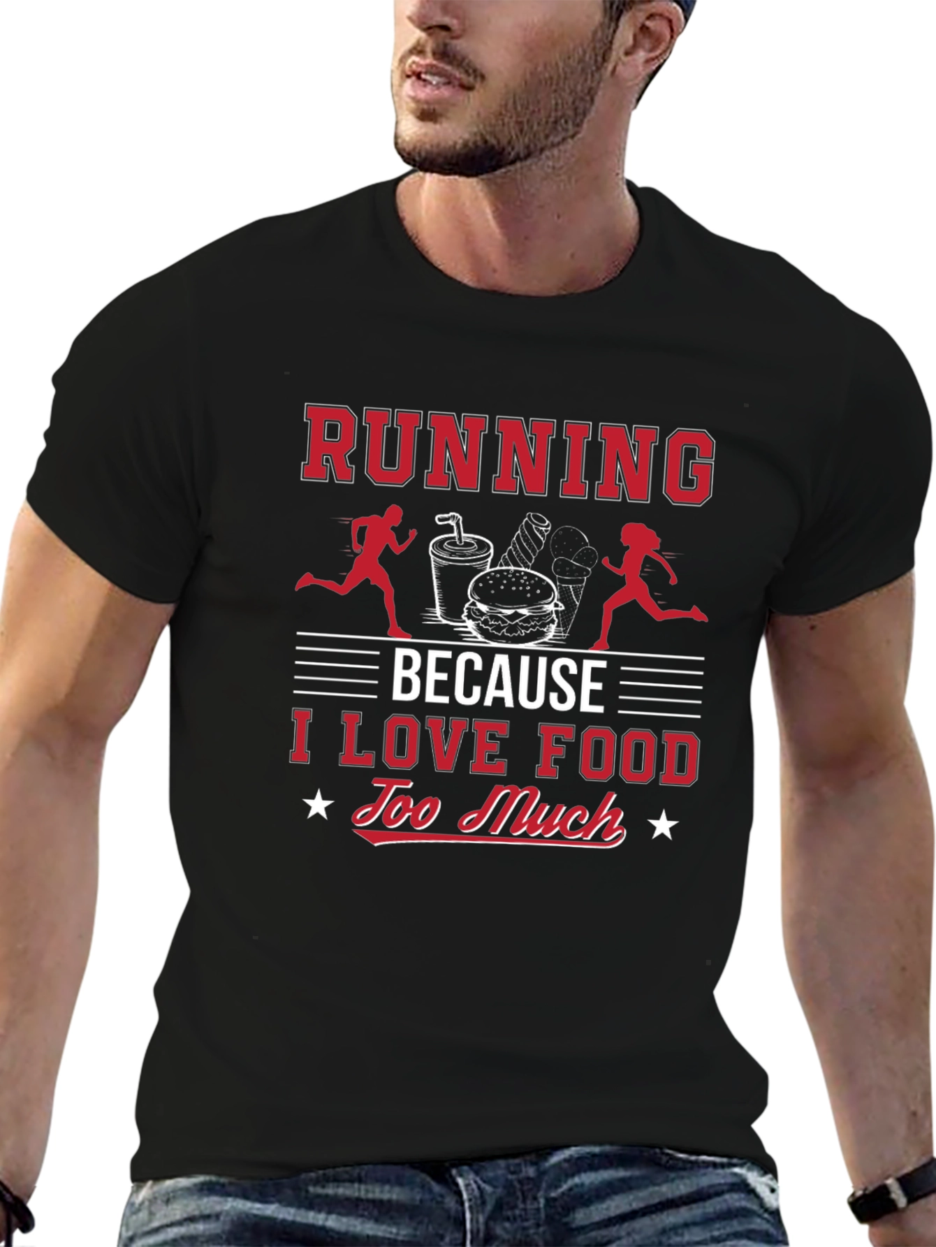 Running Because I Love Food T-Shirt