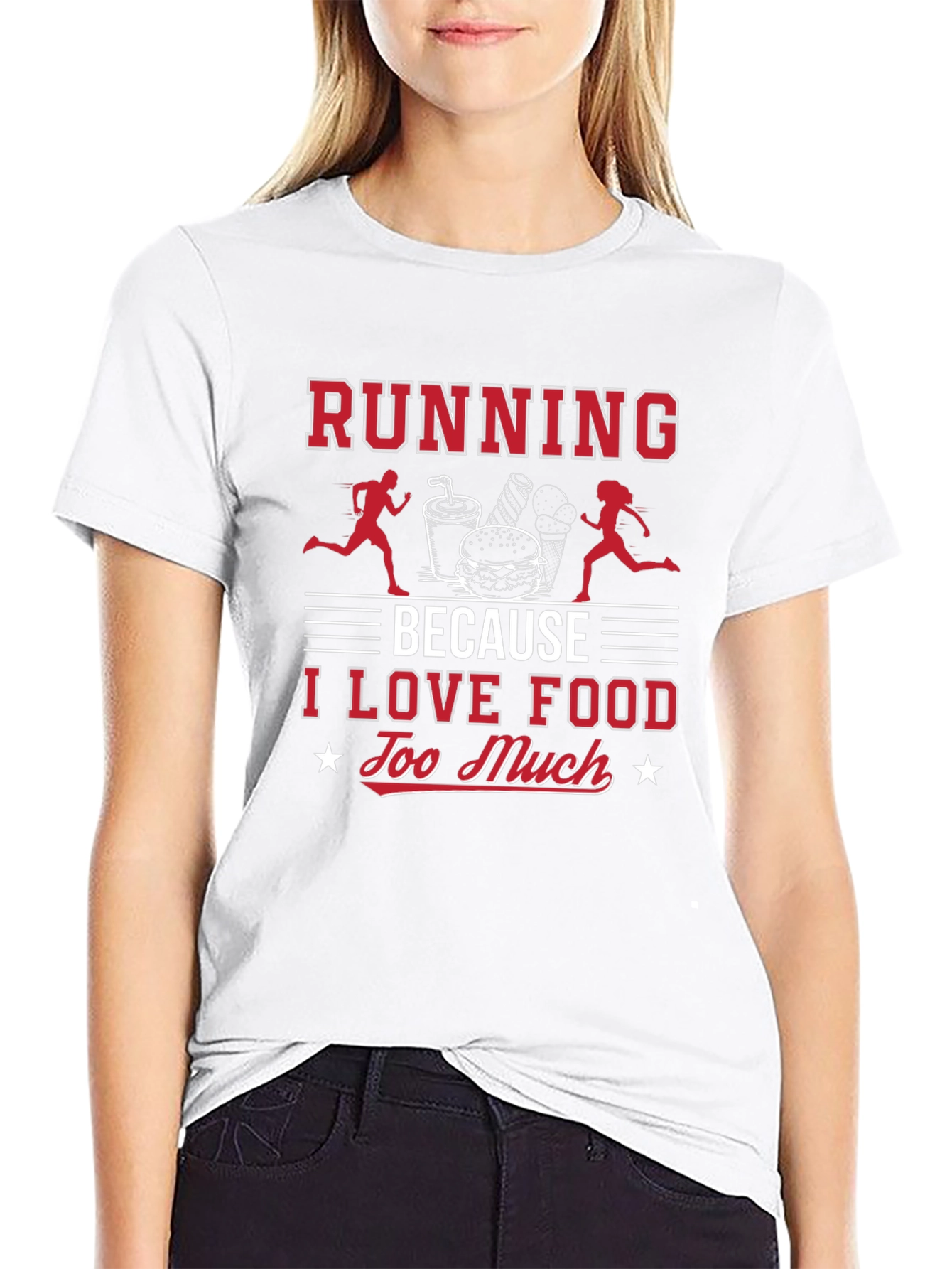 Running Because I Love Food T-Shirt