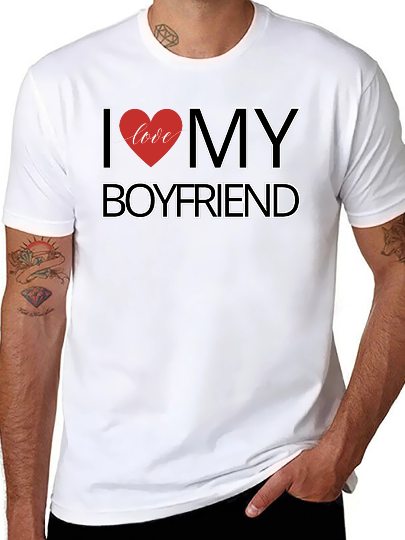 I Love My Boyfriend - Graphic Tee