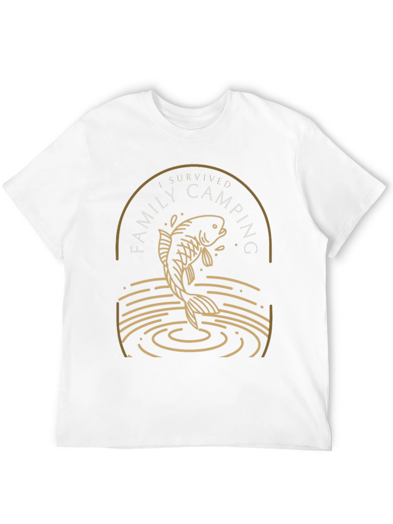 I Survived Family Camping T-Shirt