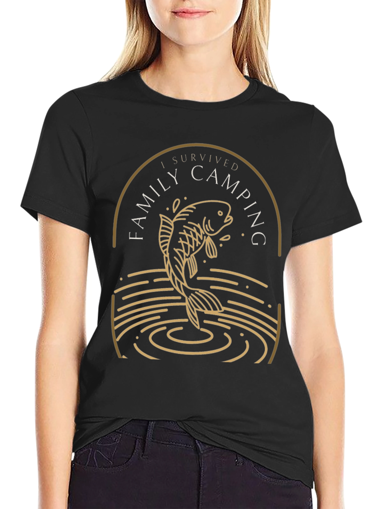 I Survived Family Camping T-Shirt