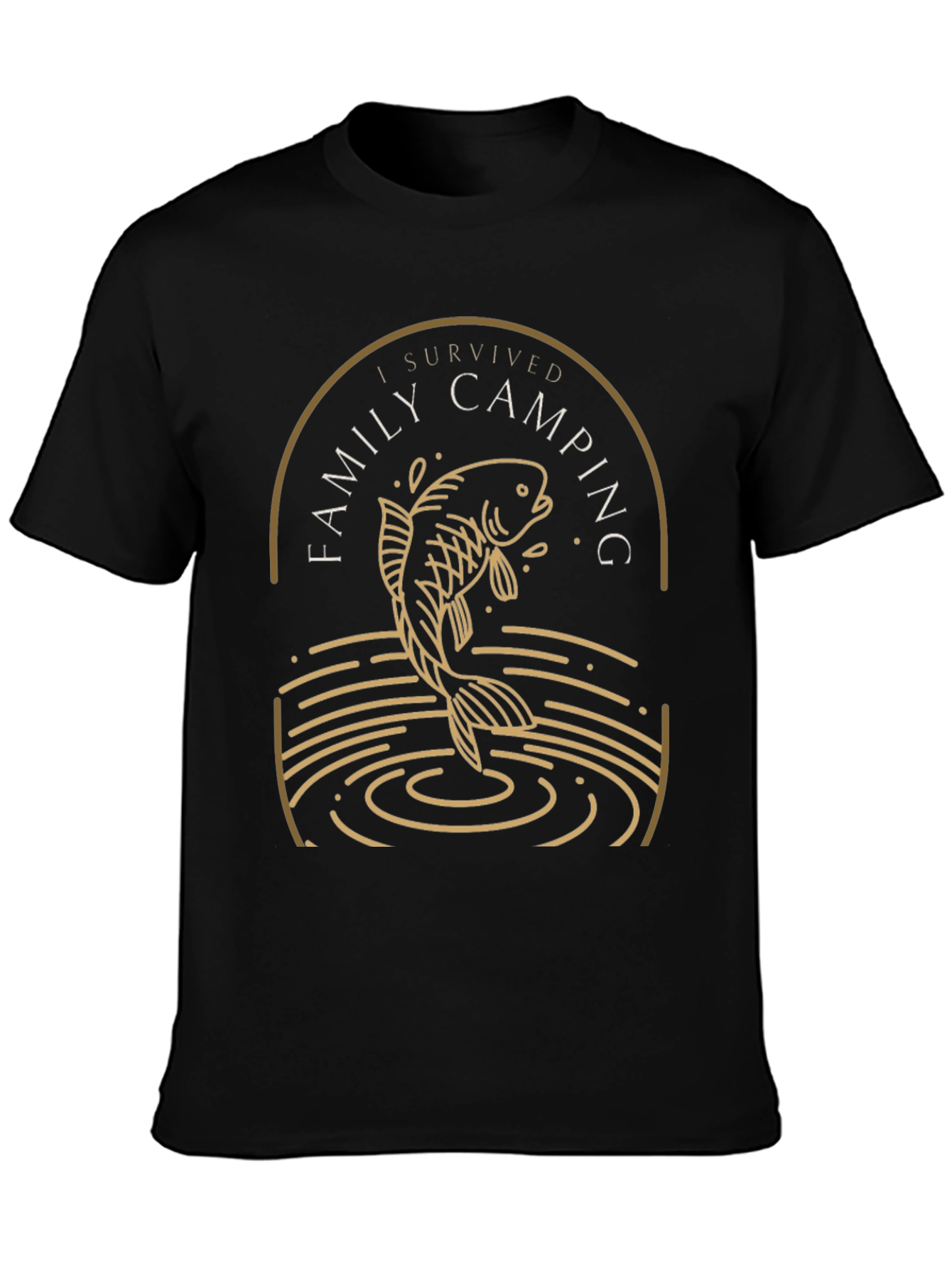 I Survived Family Camping T-Shirt