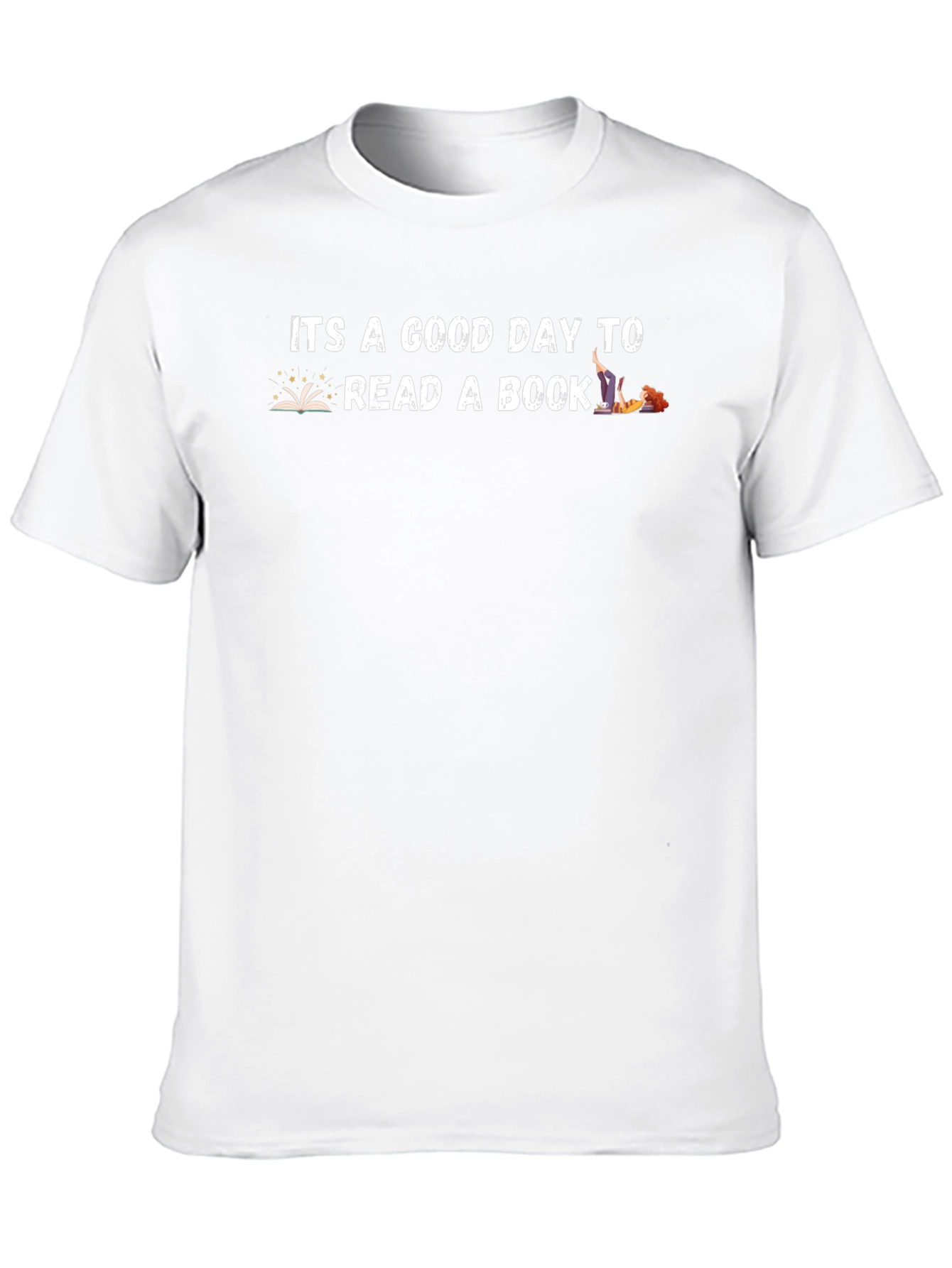Good Day to Read Book Graphic Tee