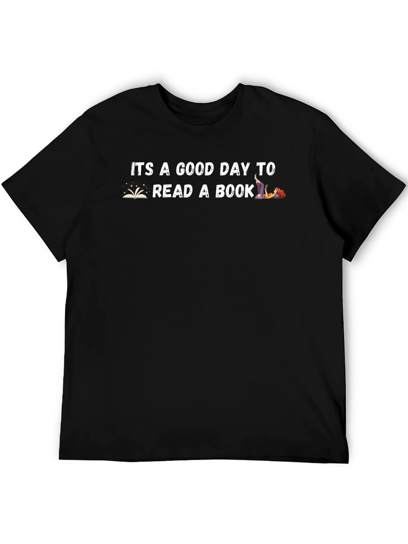 Good Day to Read Book Graphic Tee