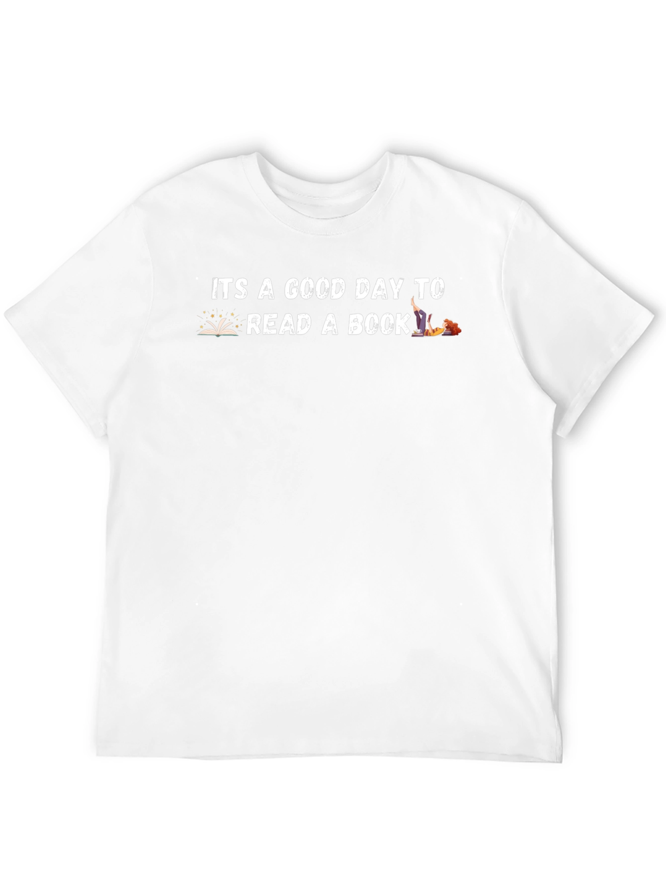 Good Day to Read Book Graphic Tee