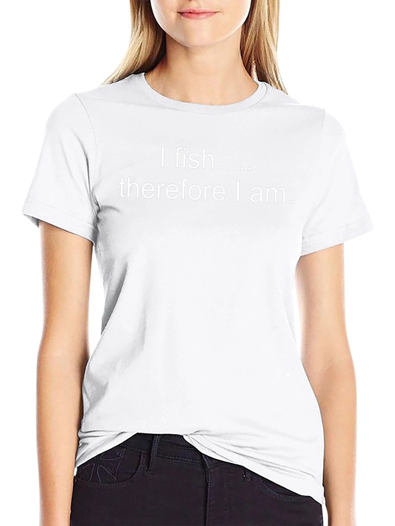 I Fish Therefore I Am T-Shirt