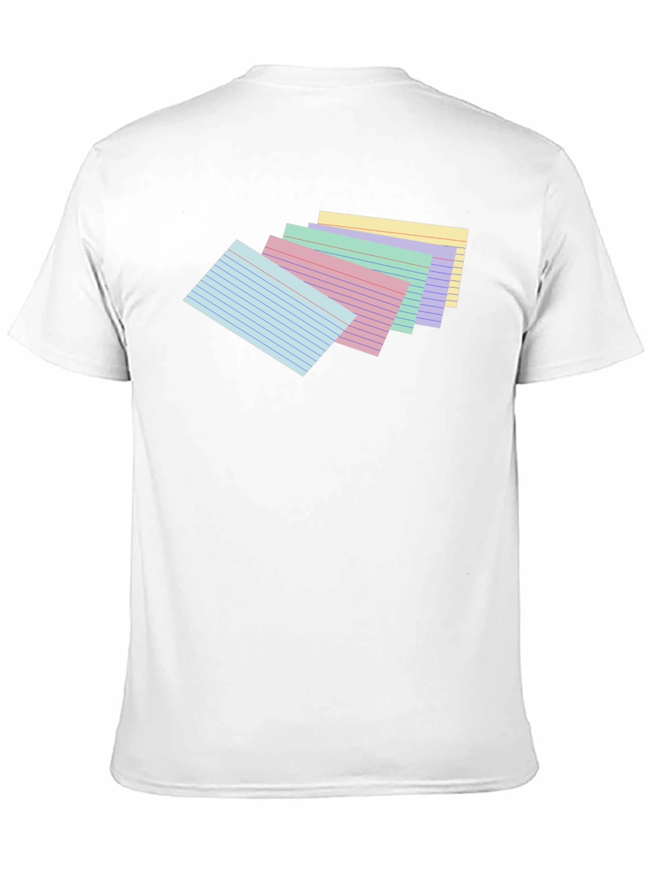 Index Card Stack Graphic Tee - Study Ready!