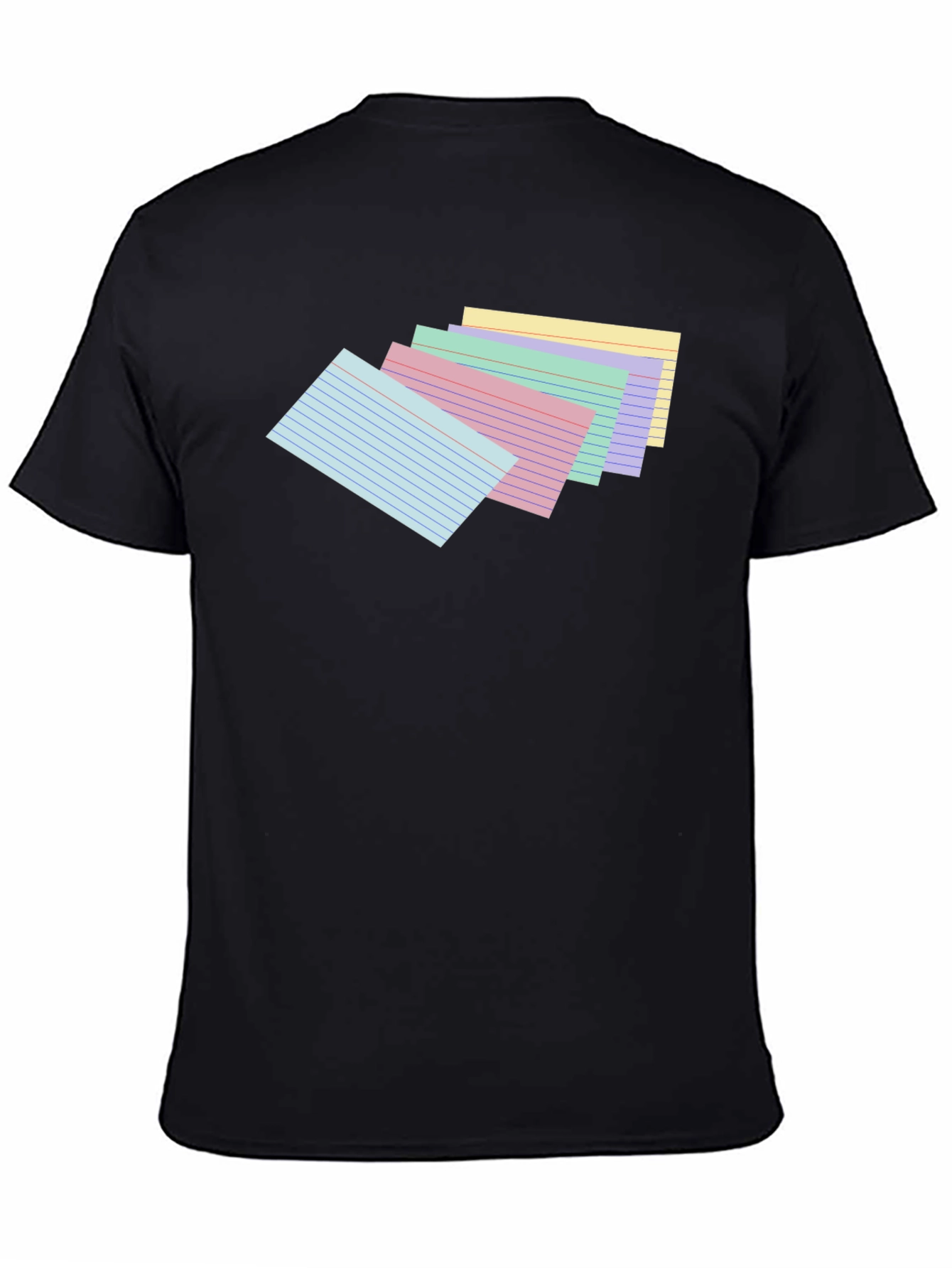 Index Card Stack Graphic Tee - Study Ready!
