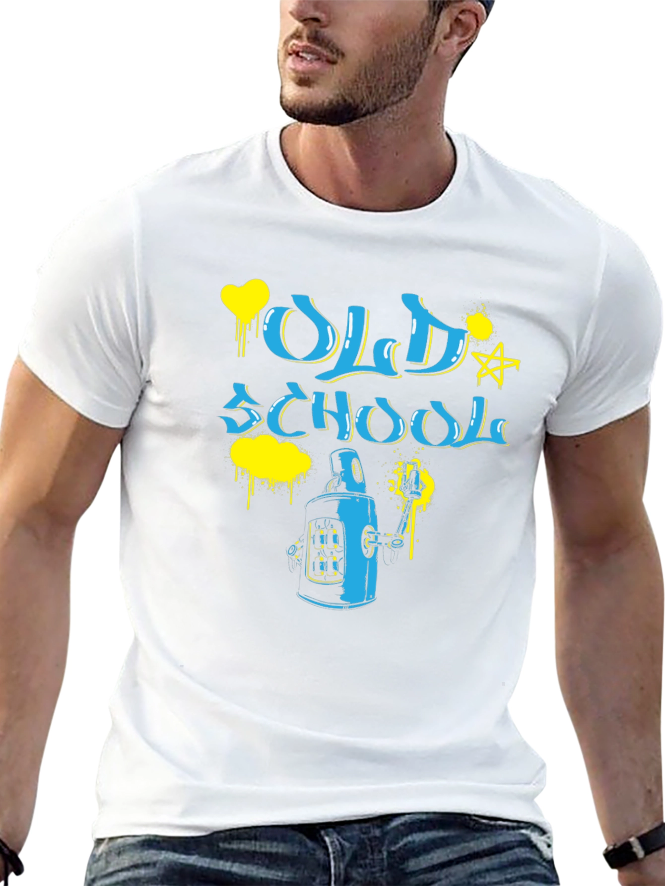 Old School Graffiti Style T-Shirt