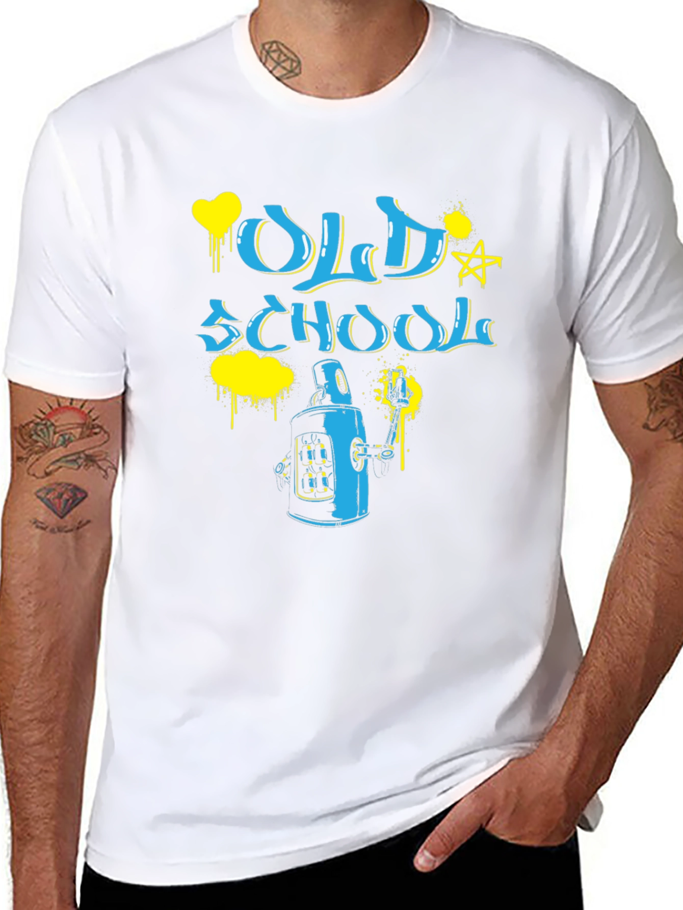 Old School Graffiti Style T-Shirt