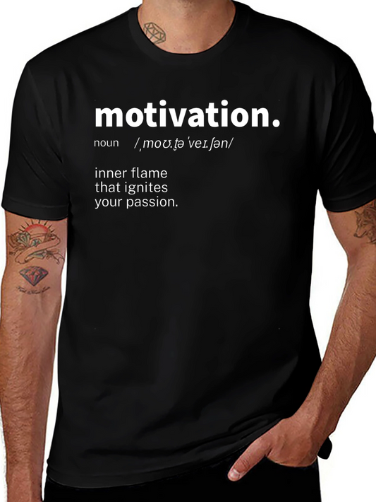 Motivation Definition Graphic Tee