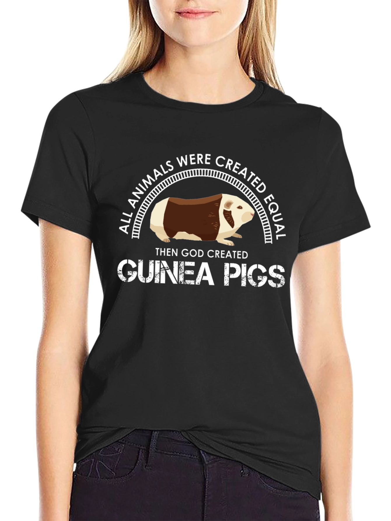 Guinea Pig T-Shirt - All Animals Created Equal Tee