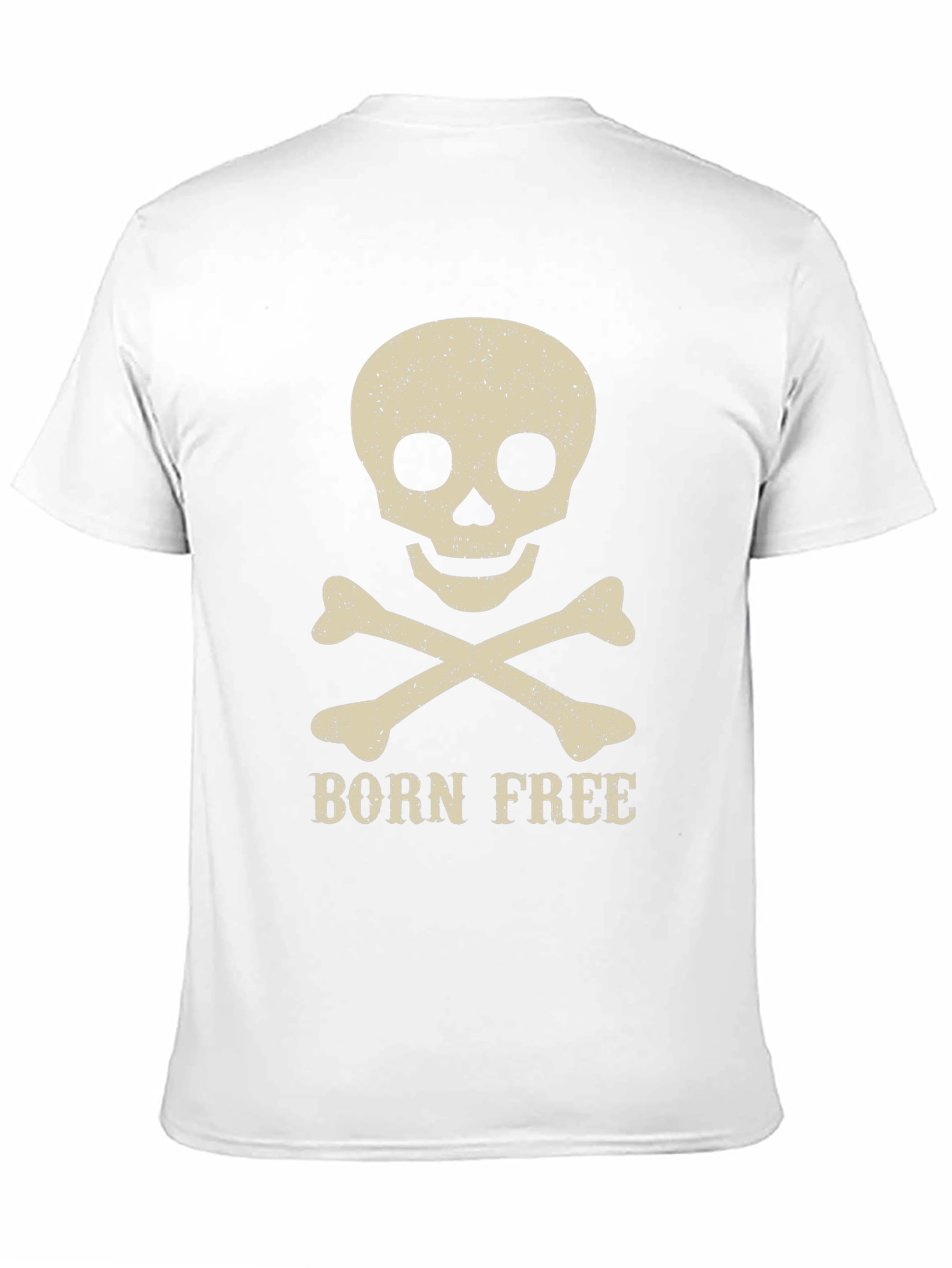 Born Free Skull & Crossbones Graphic T-Shirt