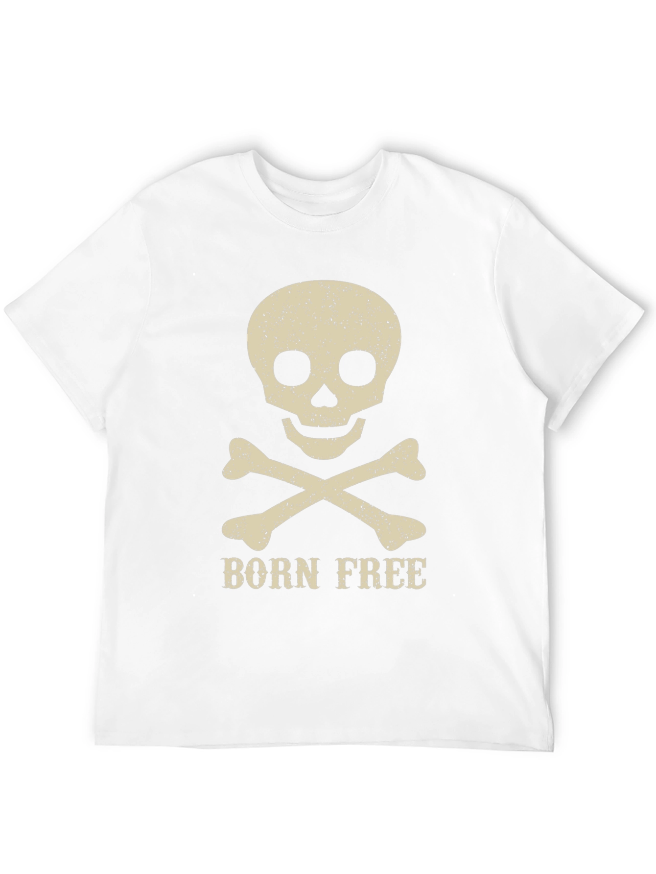 Born Free Skull & Crossbones Graphic T-Shirt