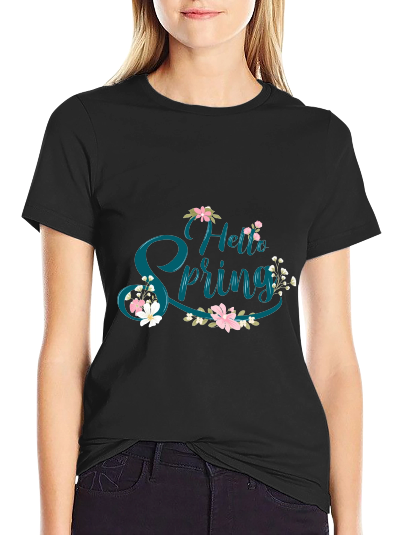 Hello Spring Graphic T-Shirt