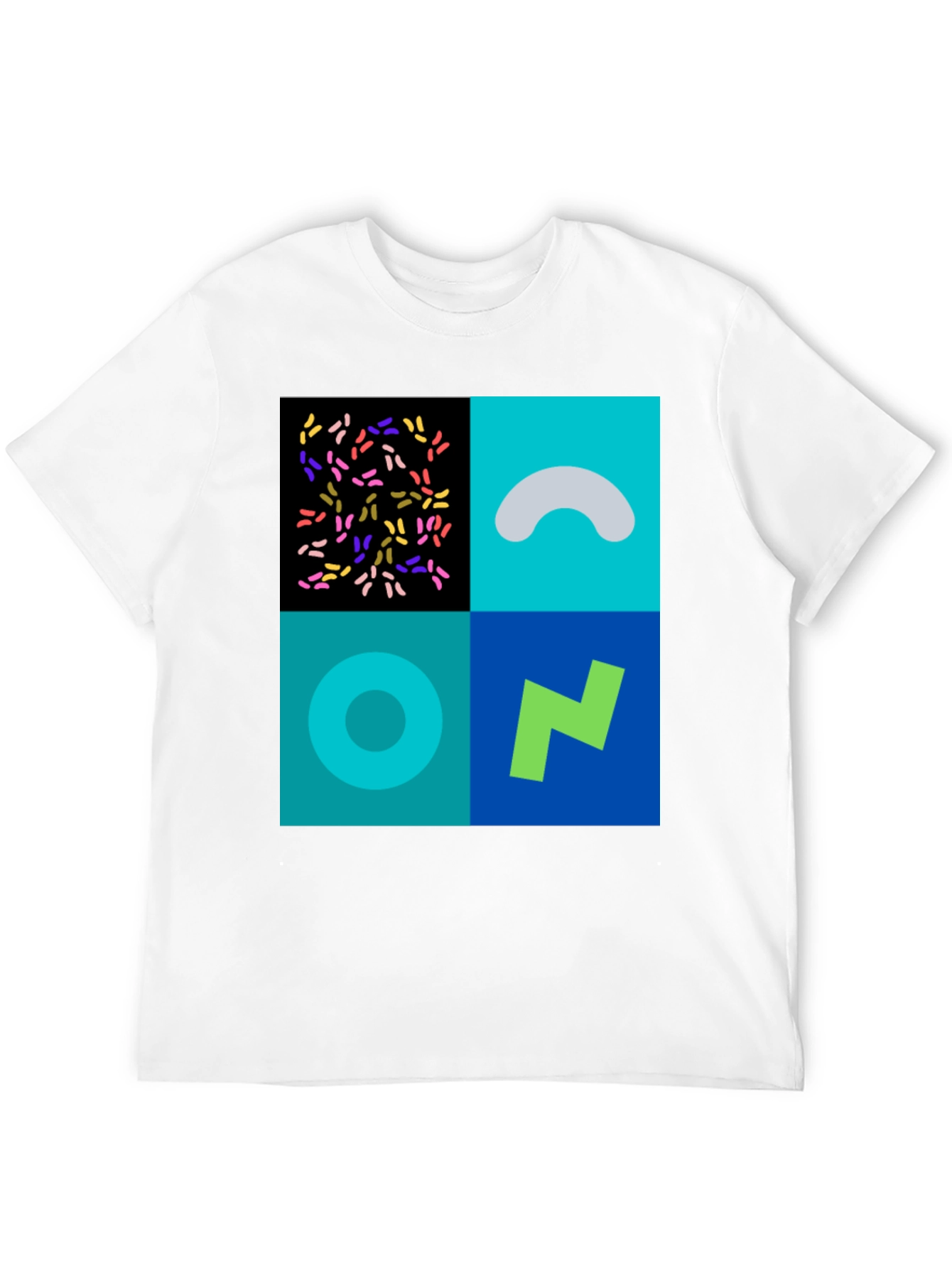 Abstract Art Graphic Tee - Modern Design