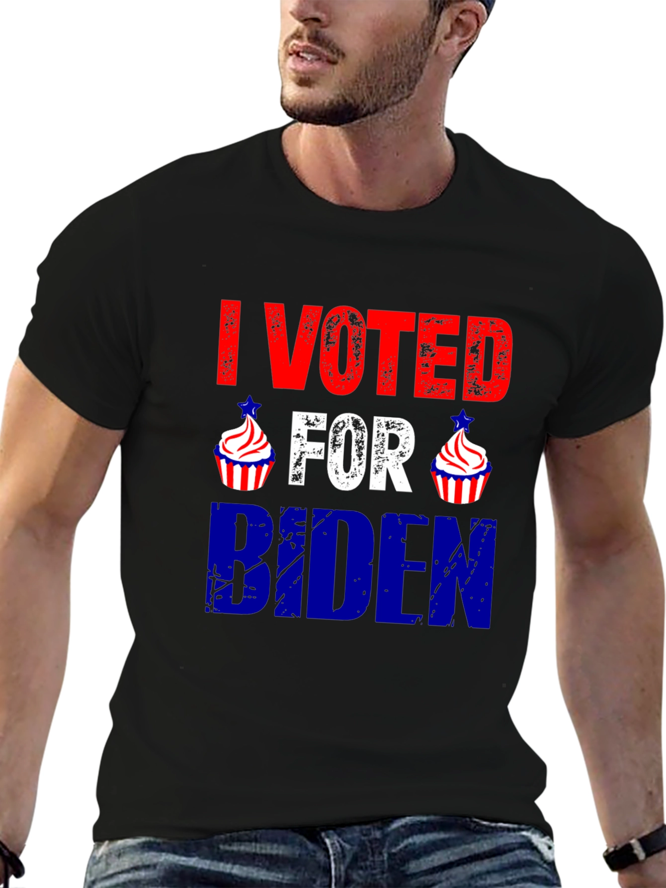 I Voted For Biden Patriotic T-Shirt