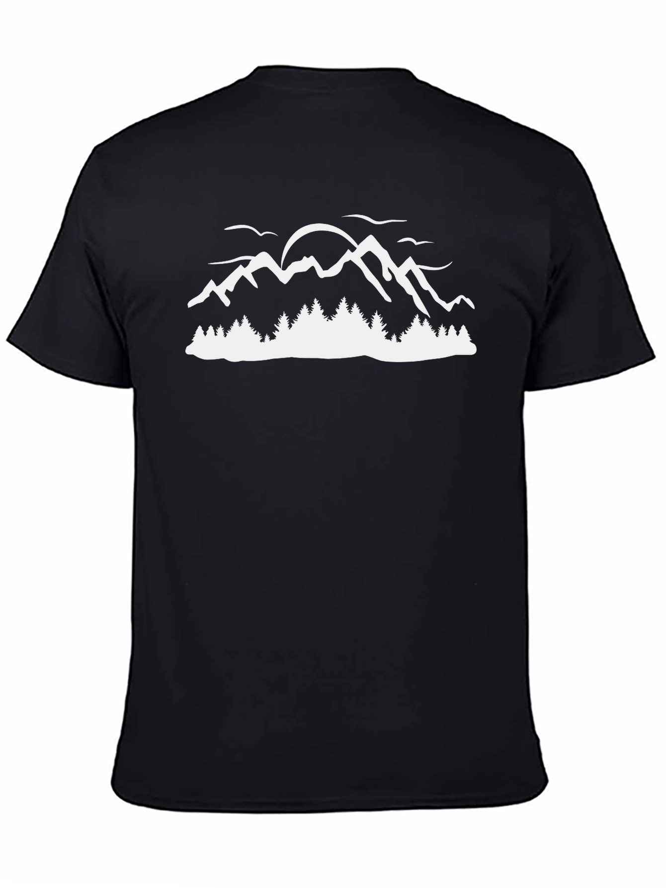 Mountainscape Graphic Tee - Nature Adventure Shirt