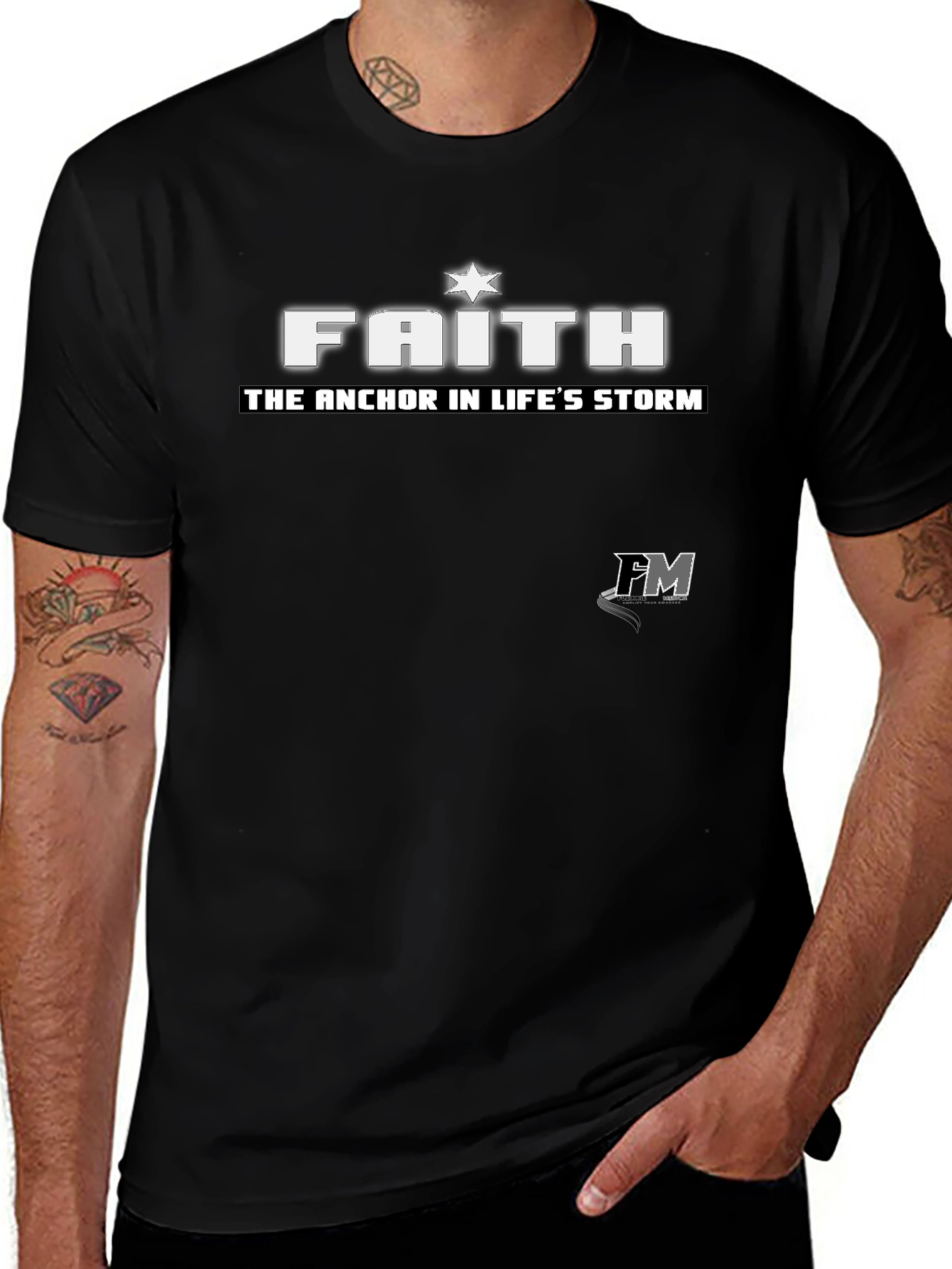 Faith Anchor Graphic Tee