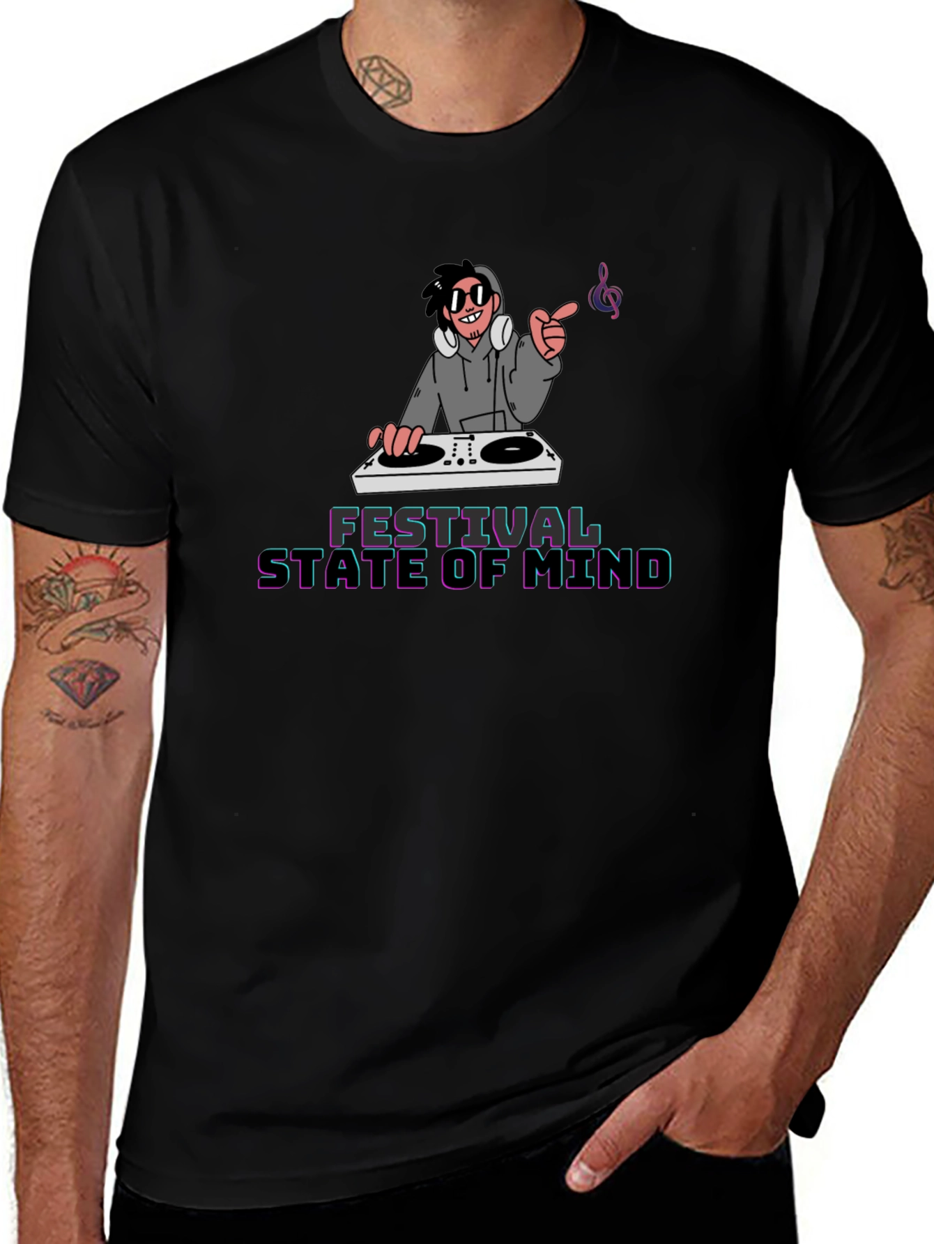 Festival State of Mind Graphic T-Shirt