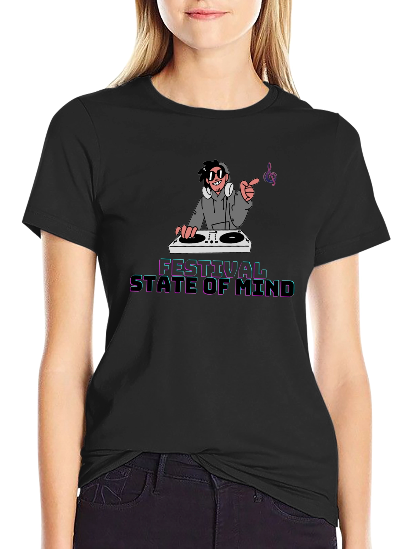 Festival State of Mind Graphic T-Shirt