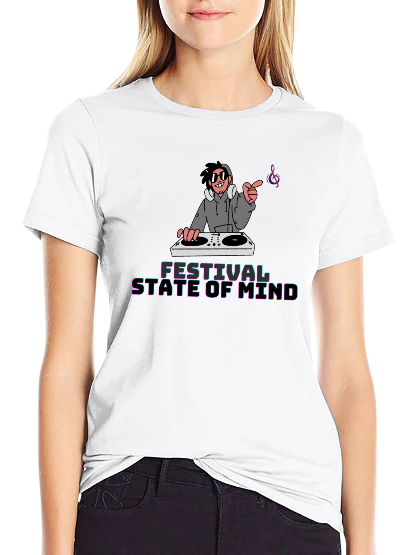Festival State of Mind Graphic T-Shirt